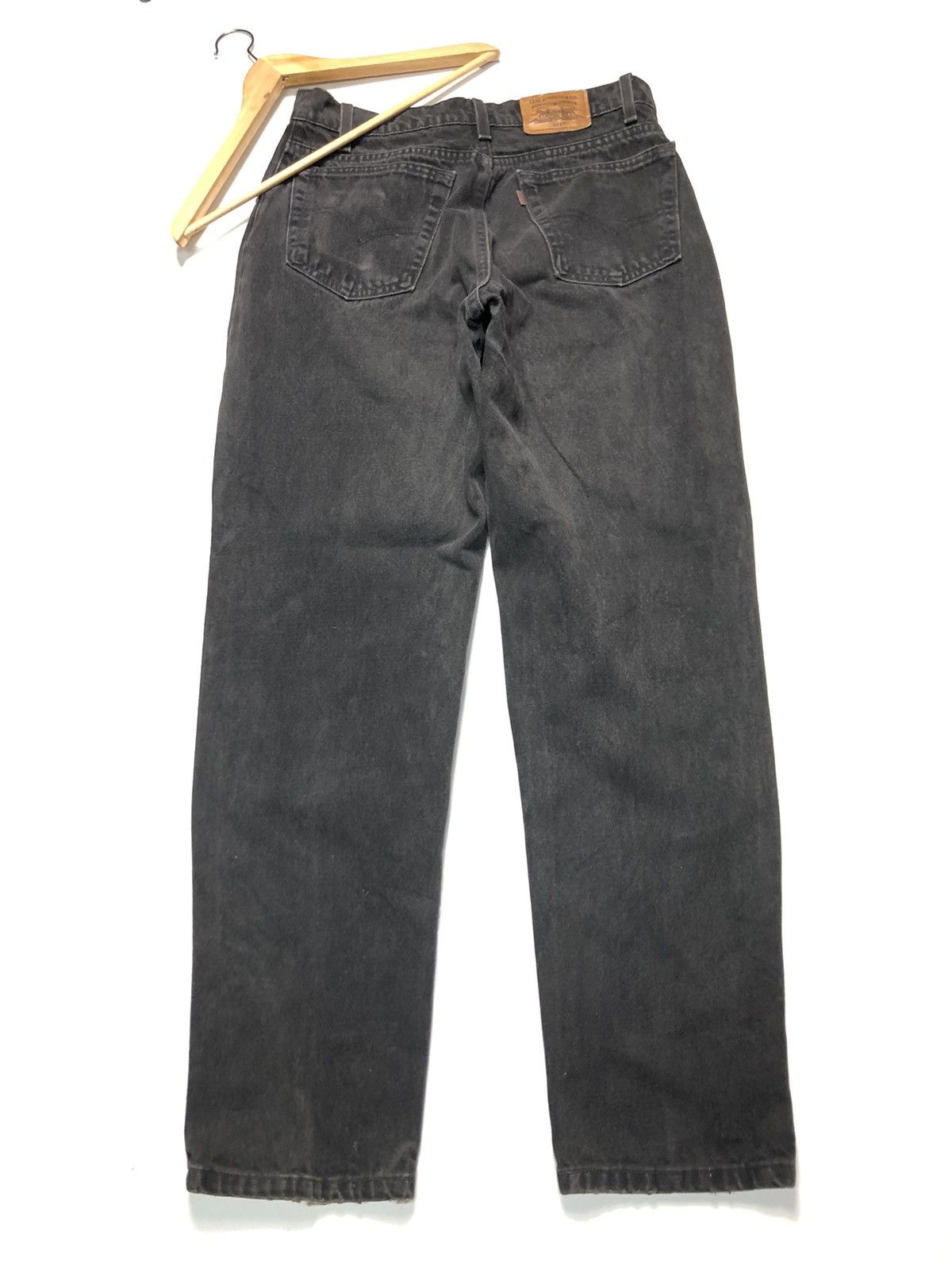 Levi's Vintage Clothing × Vintage VINTAGE 90s LEVIS 545 SUPER BLACK Size US 32 / EU 48 - 1 Thumbnail