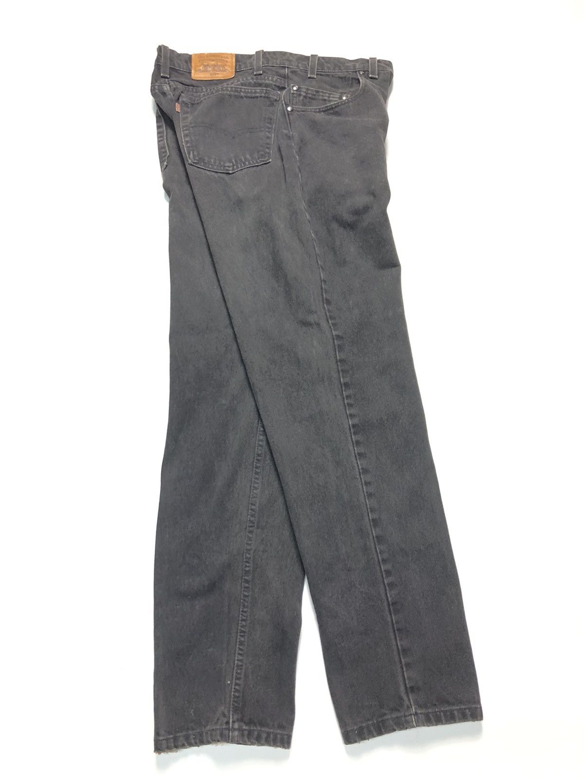 Levi's Vintage Clothing × Vintage VINTAGE 90s LEVIS 545 SUPER BLACK Size US 32 / EU 48 - 12 Thumbnail