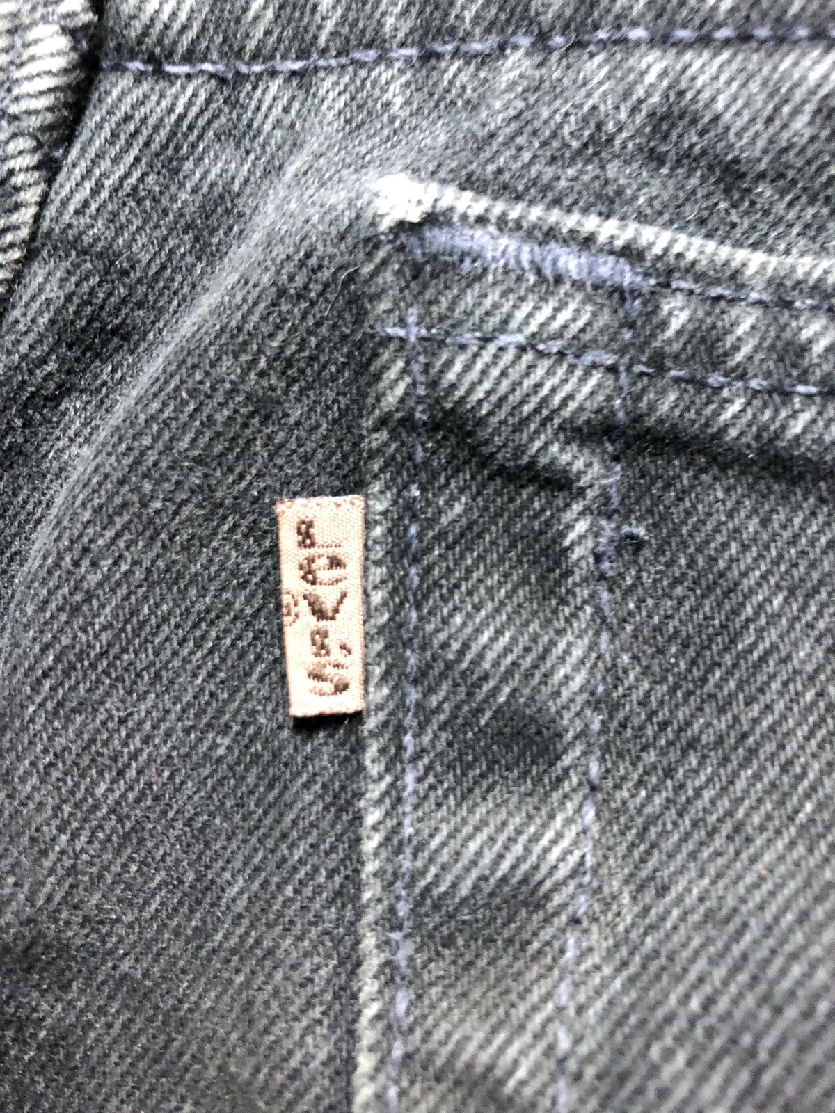 Levi's Vintage Clothing × Vintage VINTAGE 90s LEVIS 545 SUPER BLACK Size US 32 / EU 48 - 3 Thumbnail