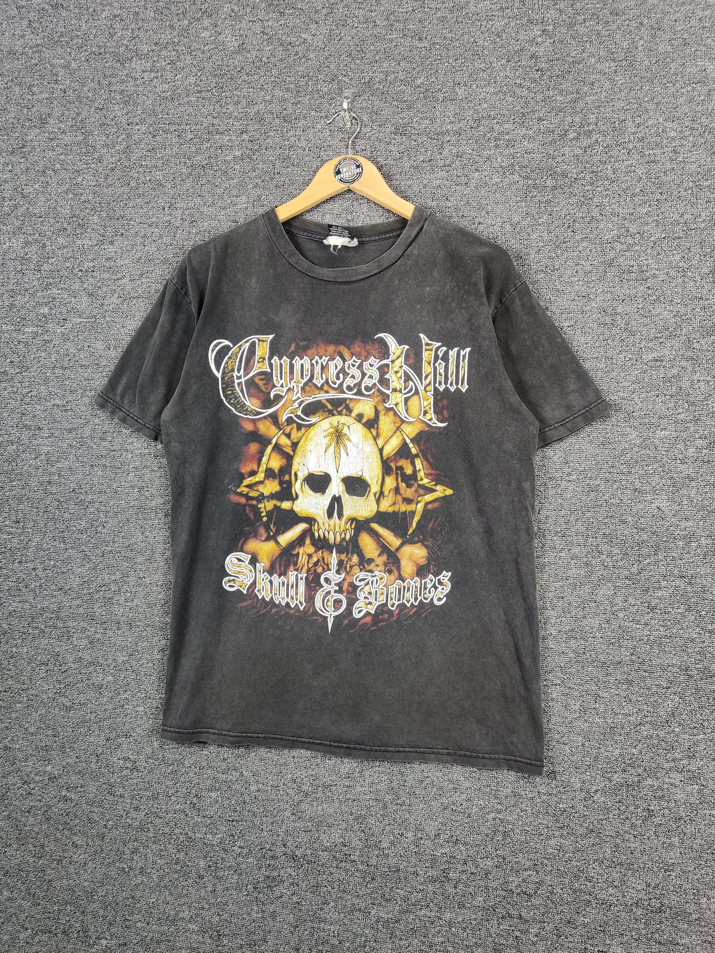 Band Tees Vintage Cypress Hill Skull Bones Tee Tshirt Size US L / EU 52-54 / 3 - 2 Thumbnail
