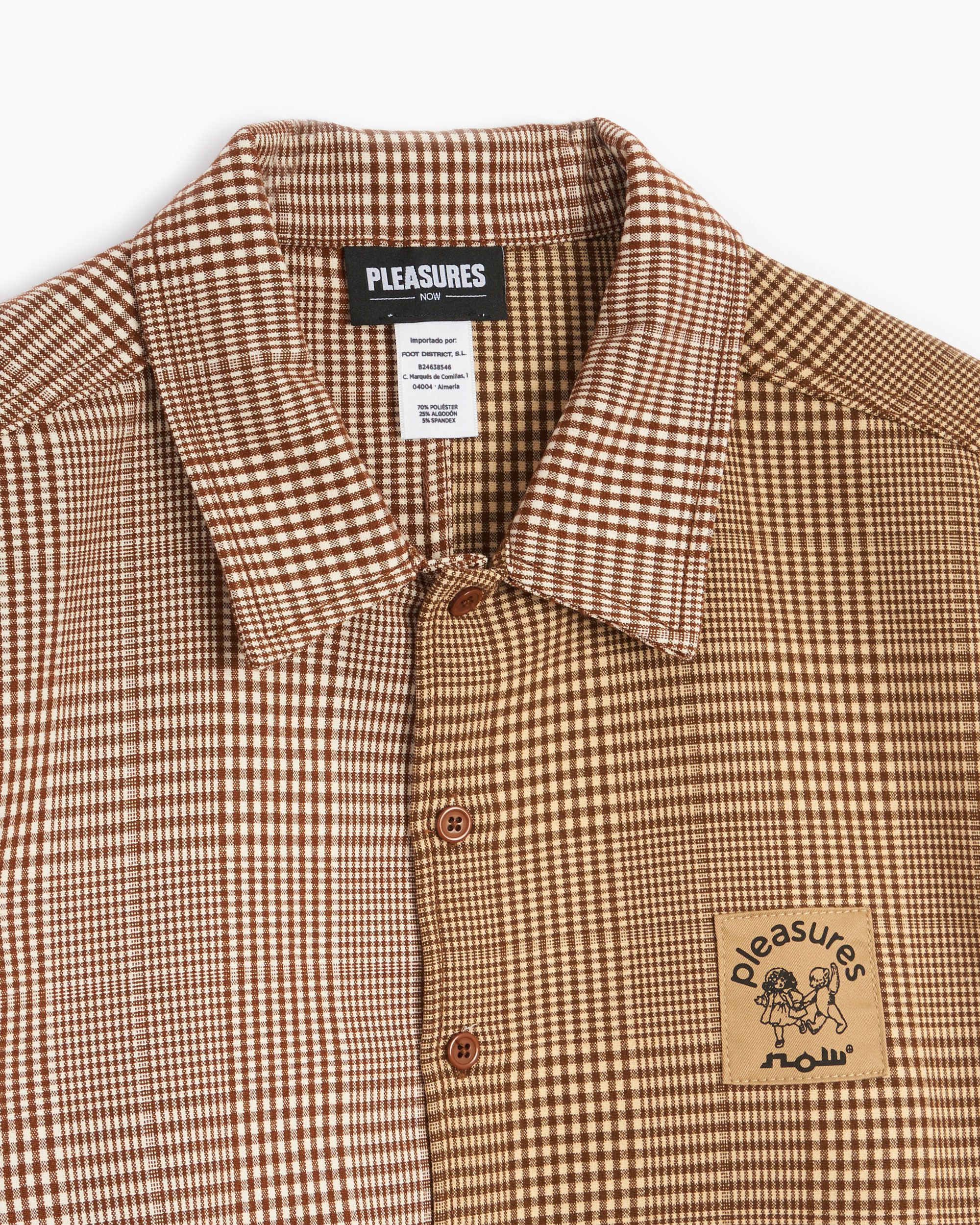 Pleasures Chase Plaid Shirt