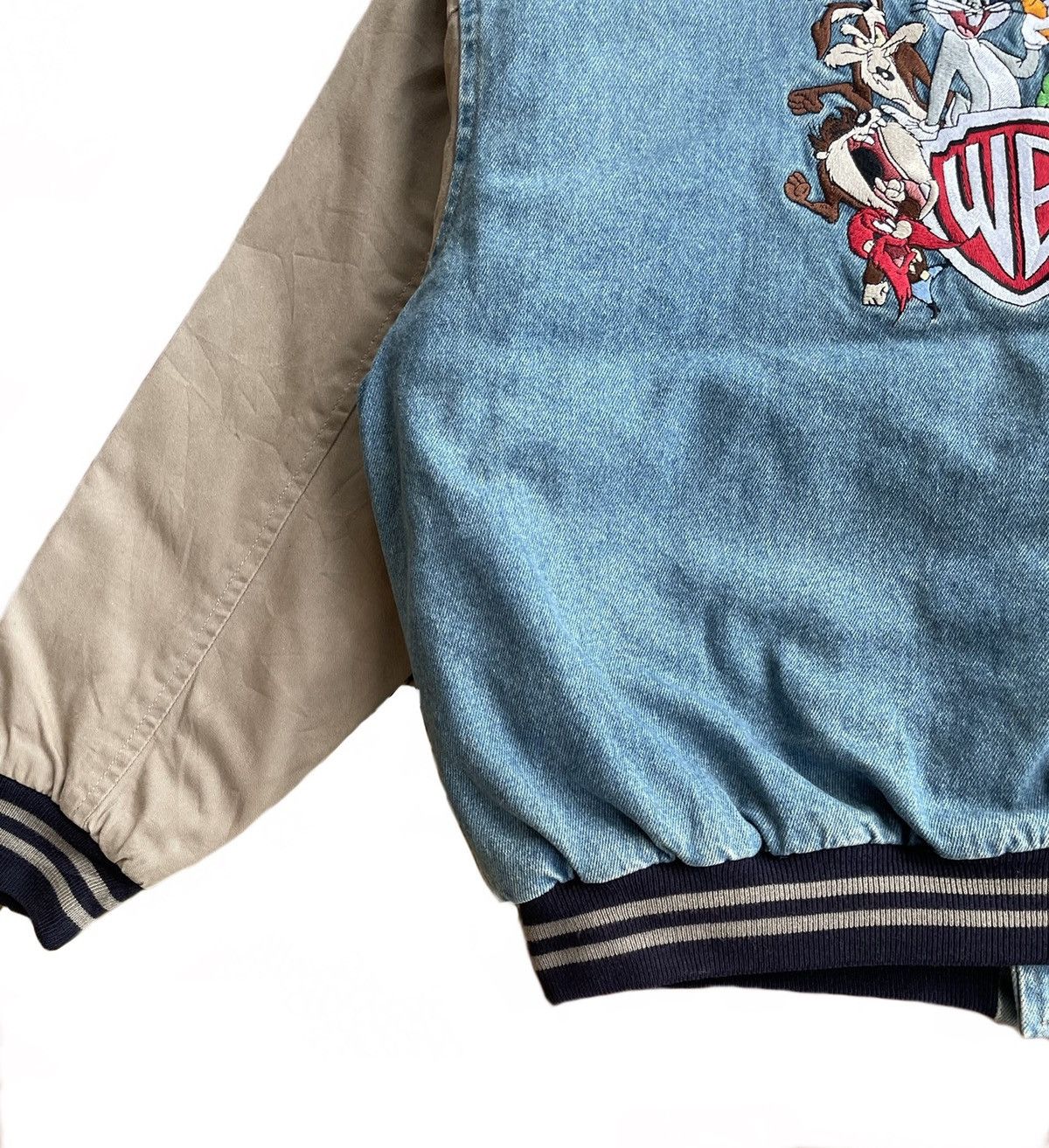 Warner Bros Looney Tunes Warner Bros Denim Varsity Jacket Size US M / EU 48-50 / 2 - 14 Thumbnail