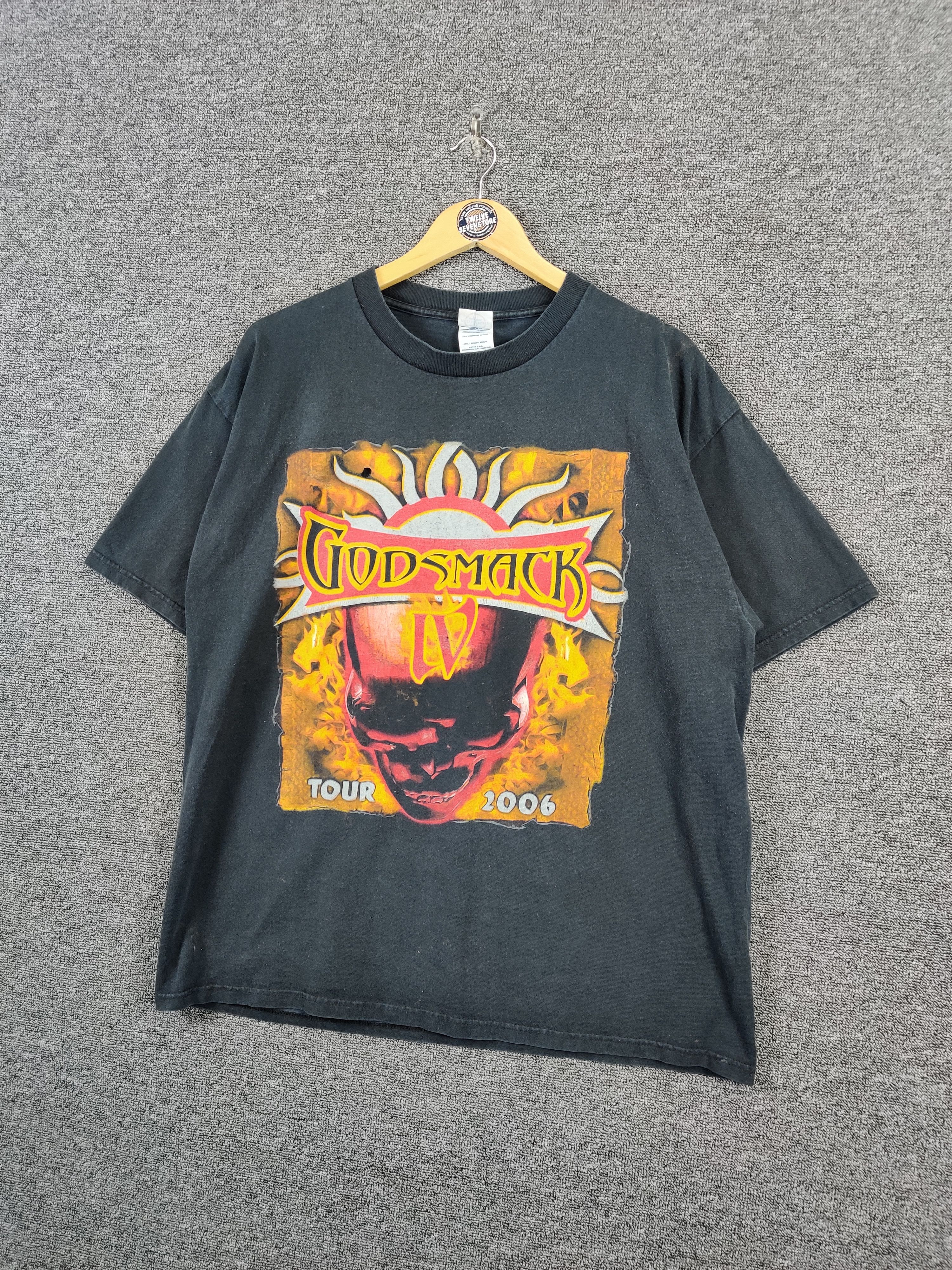 Band Tees Vintage Godsmack x Breaking Benjamin Tour Tee Tshirt Size US XL / EU 56 / 4 - 2 Thumbnail