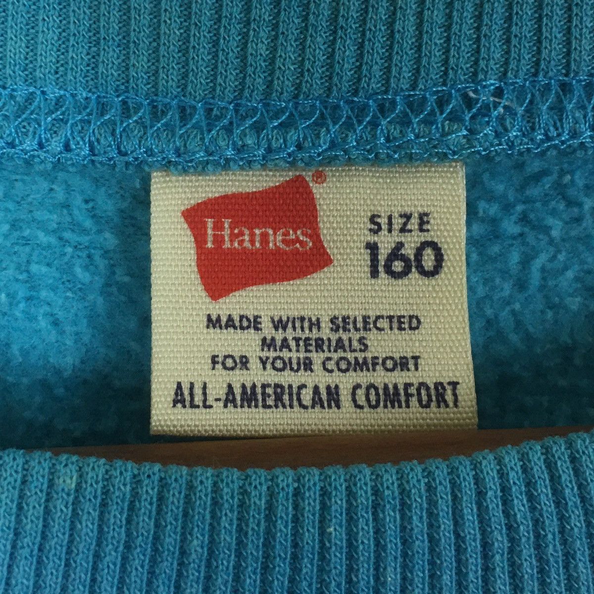 Hanes × Vintage Vintage Hanes USA CrewNeck Size US S / EU 44-46 / 1 - 5 Thumbnail
