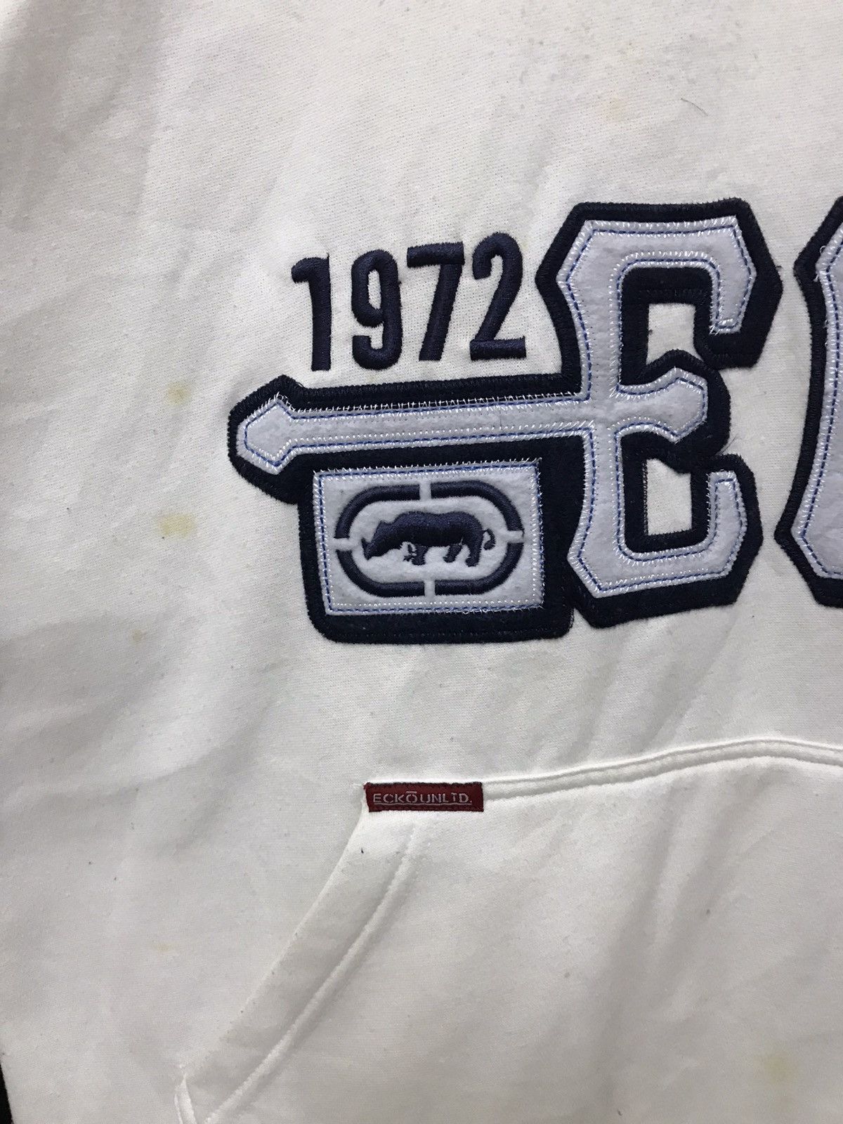 Ecko Unltd. × Marc Ecko Vintage Ecko Hoodie Two Tone Sweatshirt Size US M / EU 48-50 / 2 - 8 Thumbnail