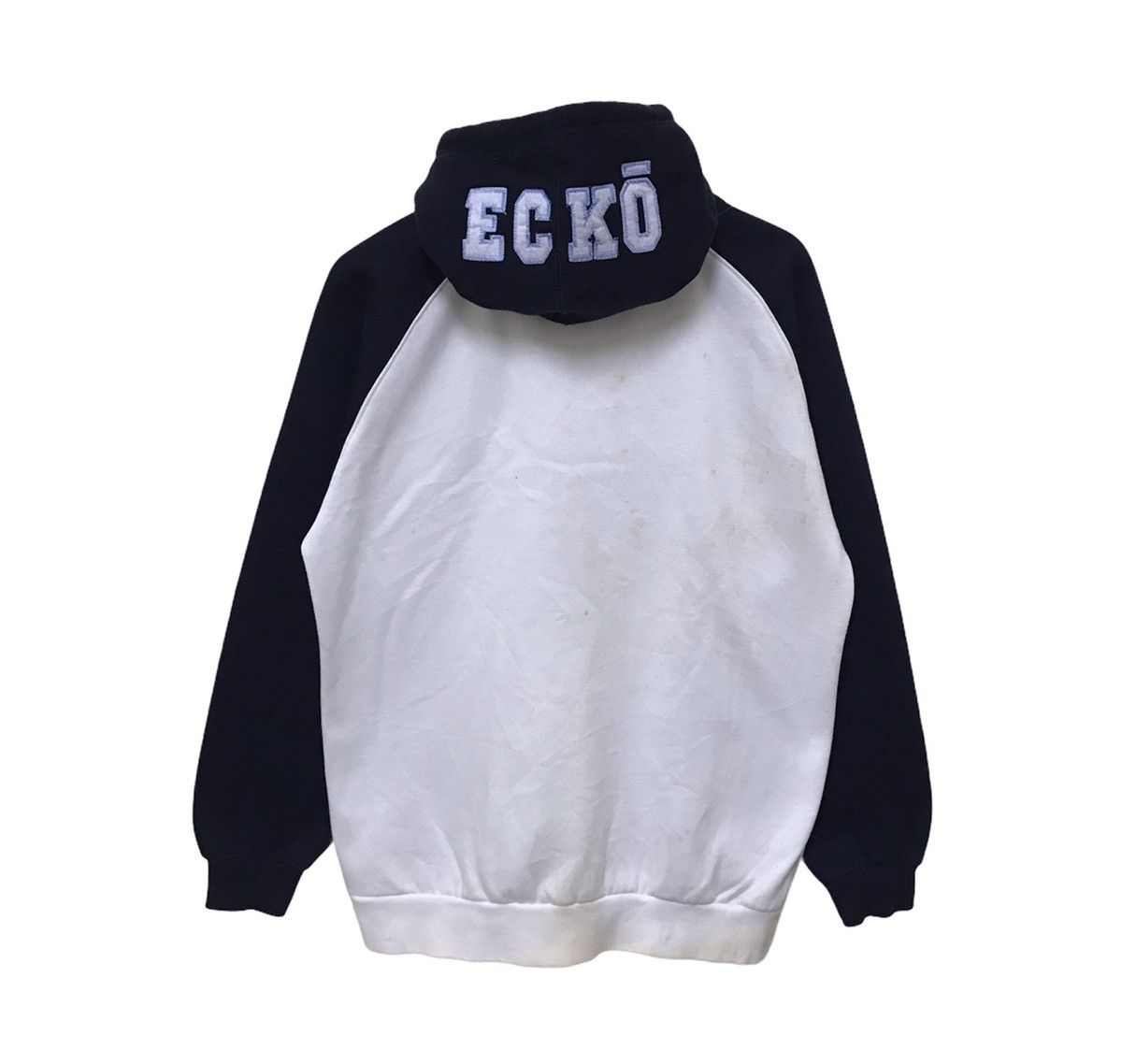 Ecko Unltd. × Marc Ecko Vintage Ecko Hoodie Two Tone Sweatshirt Size US M / EU 48-50 / 2 - 3 Thumbnail