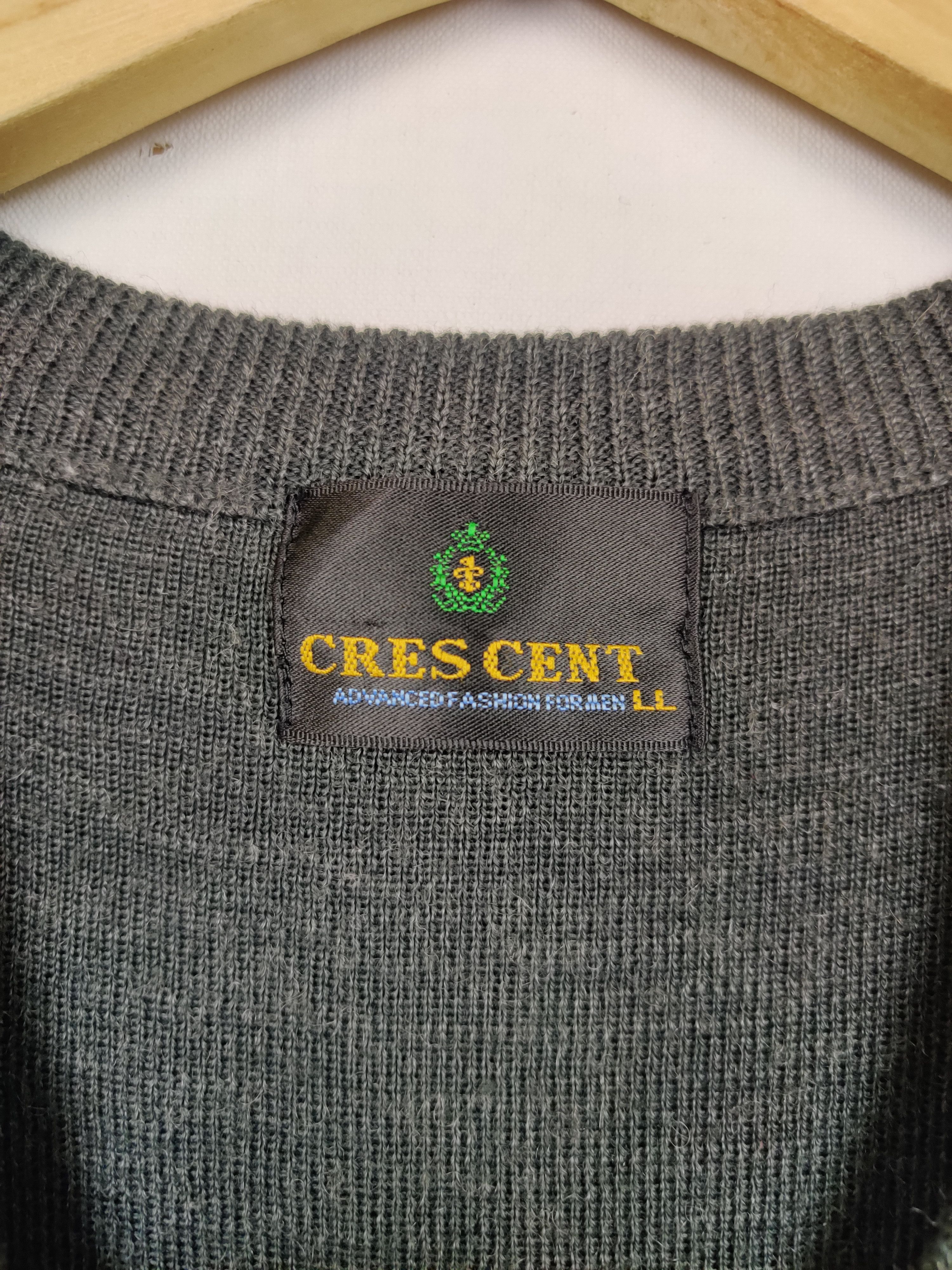Japanese Brand Vintage Cres Cent Knit Vest Size US L / EU 52-54 / 3 - 5 Thumbnail