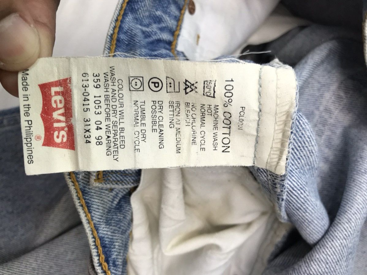 Levi's Vintage Levis 613 orange tag denim jeans Size US 31 - 15 Thumbnail
