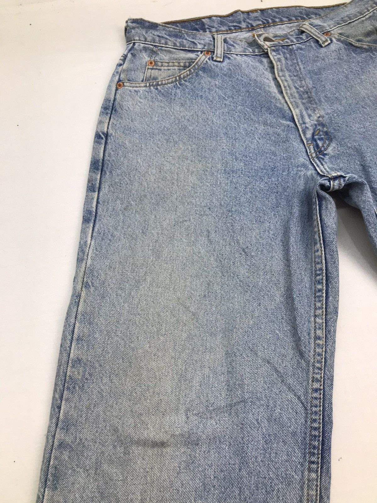 Levi's Vintage Levis 613 orange tag denim jeans Size US 31 - 8 Thumbnail