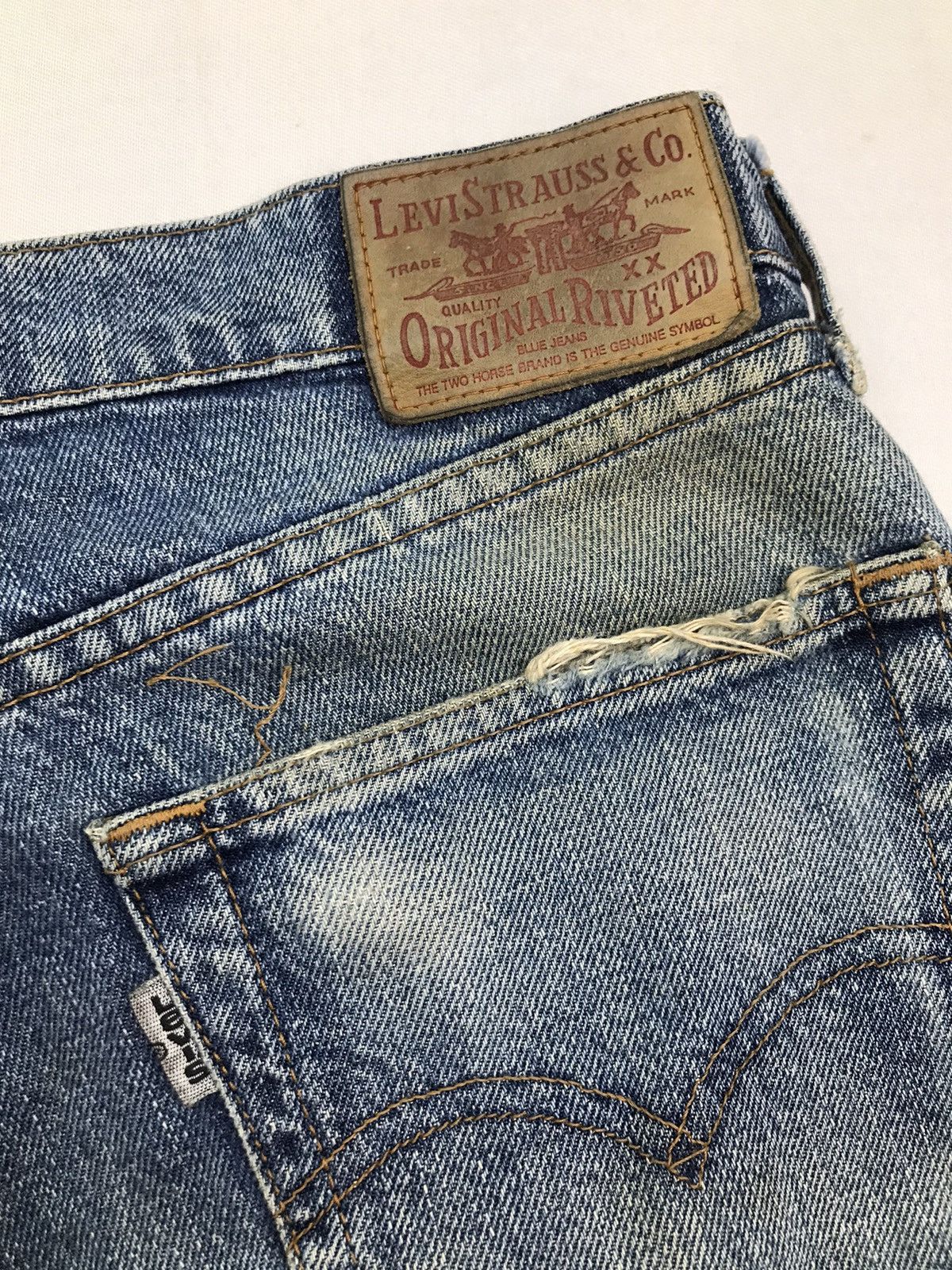 Levi's Vintage Levis silver tag denim jeans pants Size US 29 - 23 Thumbnail