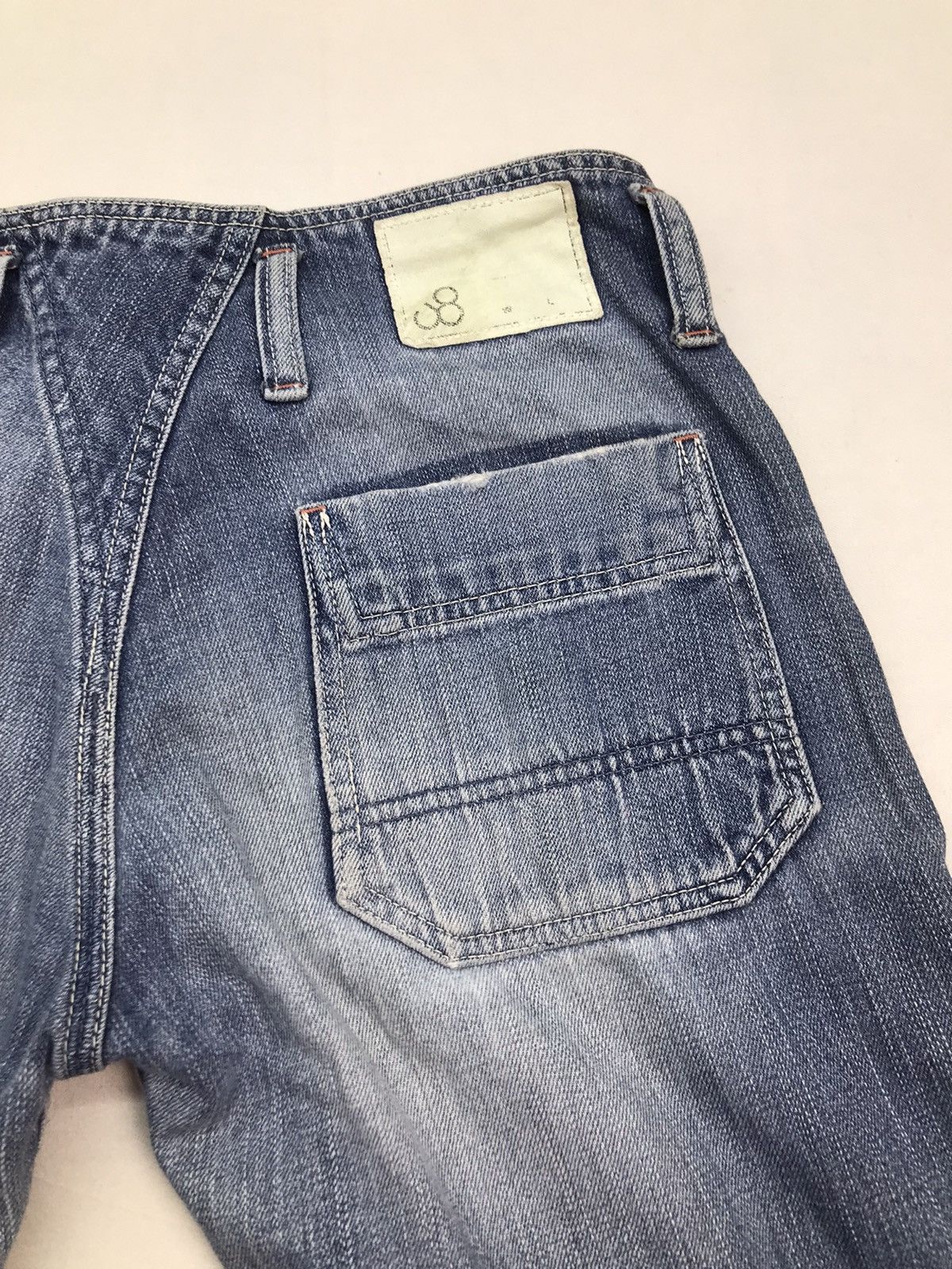 Japanese Brand Johnbull baker fatigue denim jeans pants Size US 31 - 15 Thumbnail