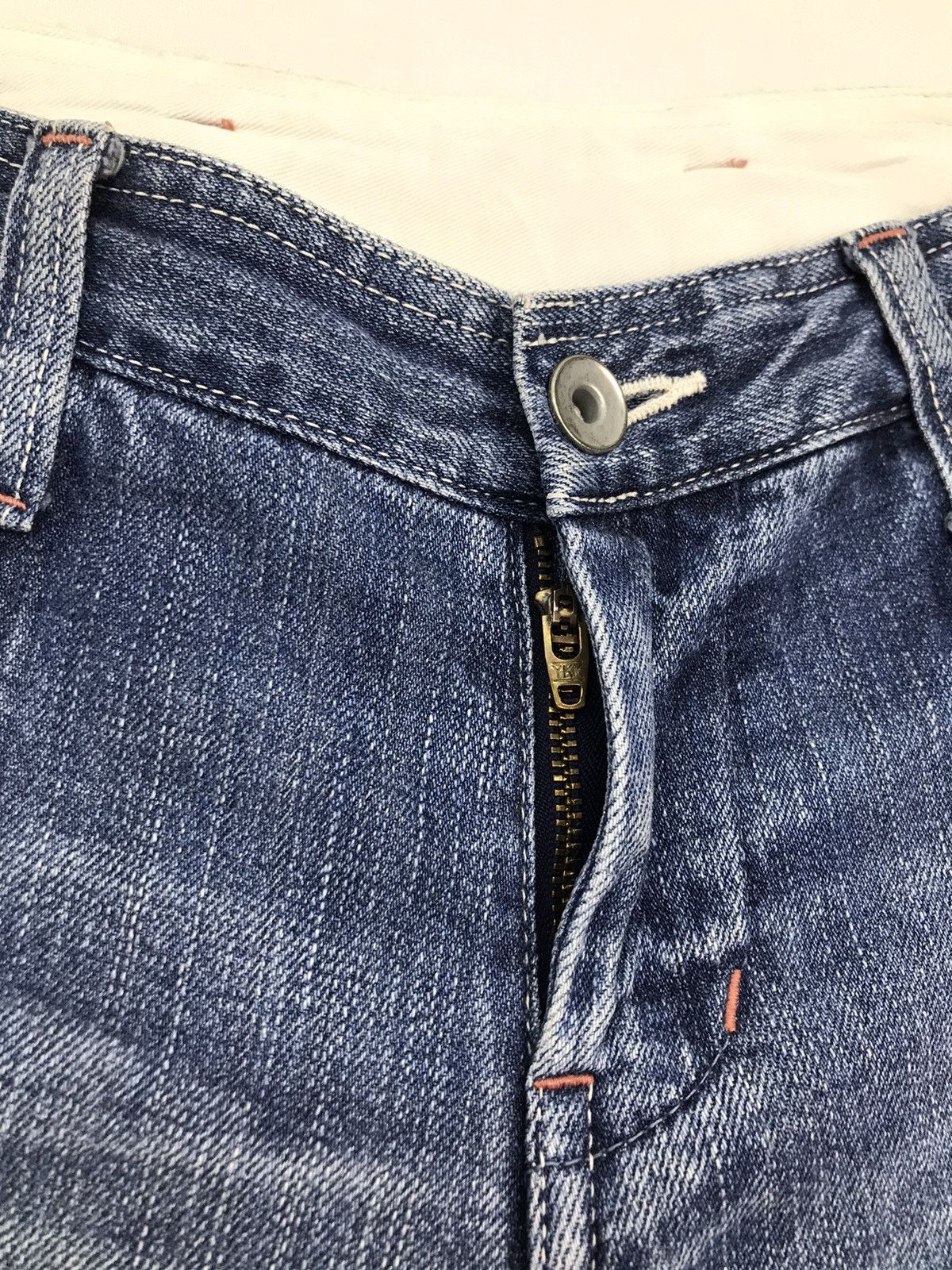 Japanese Brand Johnbull baker fatigue denim jeans pants Size US 31 - 8 Thumbnail