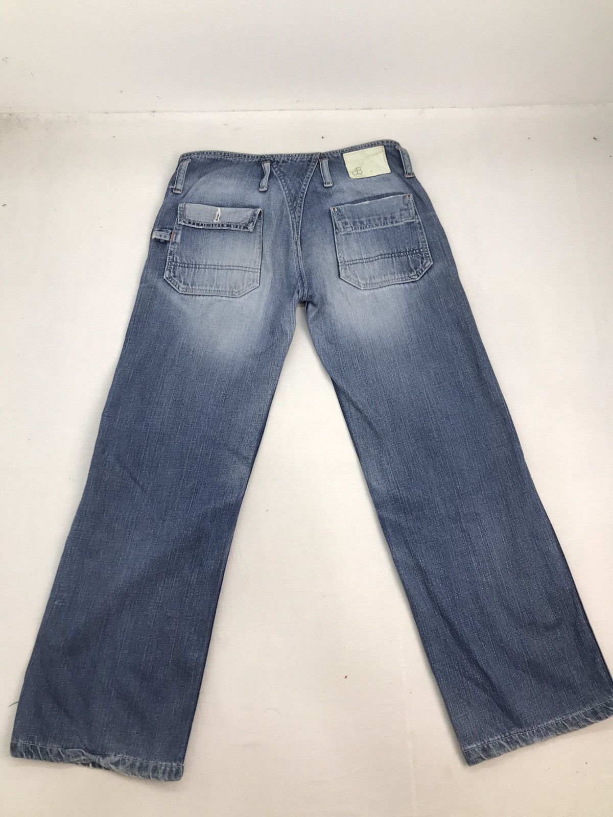Japanese Brand Johnbull baker fatigue denim jeans pants Size US 31 - 11 Thumbnail