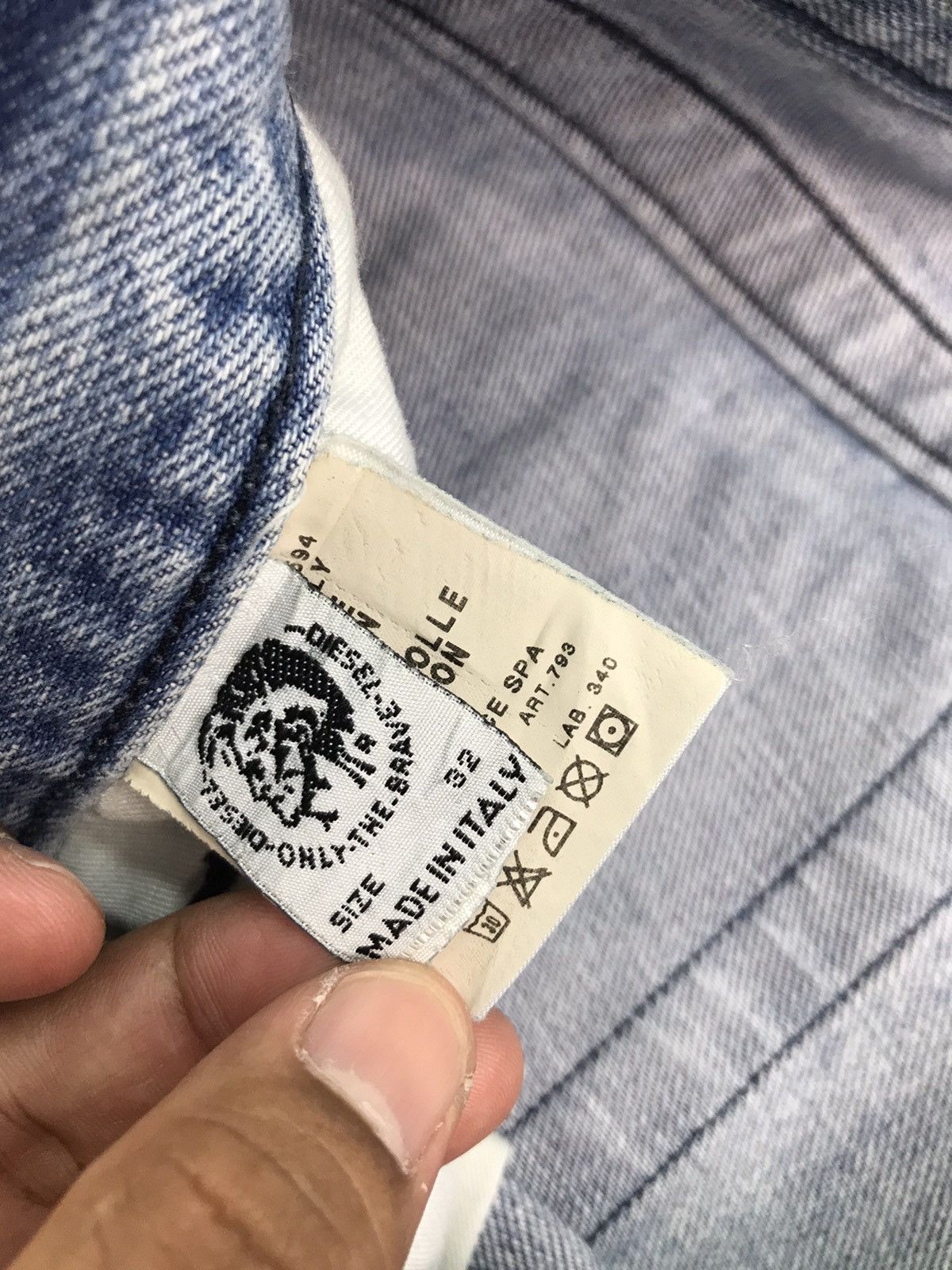 Diesel Diesel Industry denim jeans pants ITALY Size US 33 - 15 Thumbnail