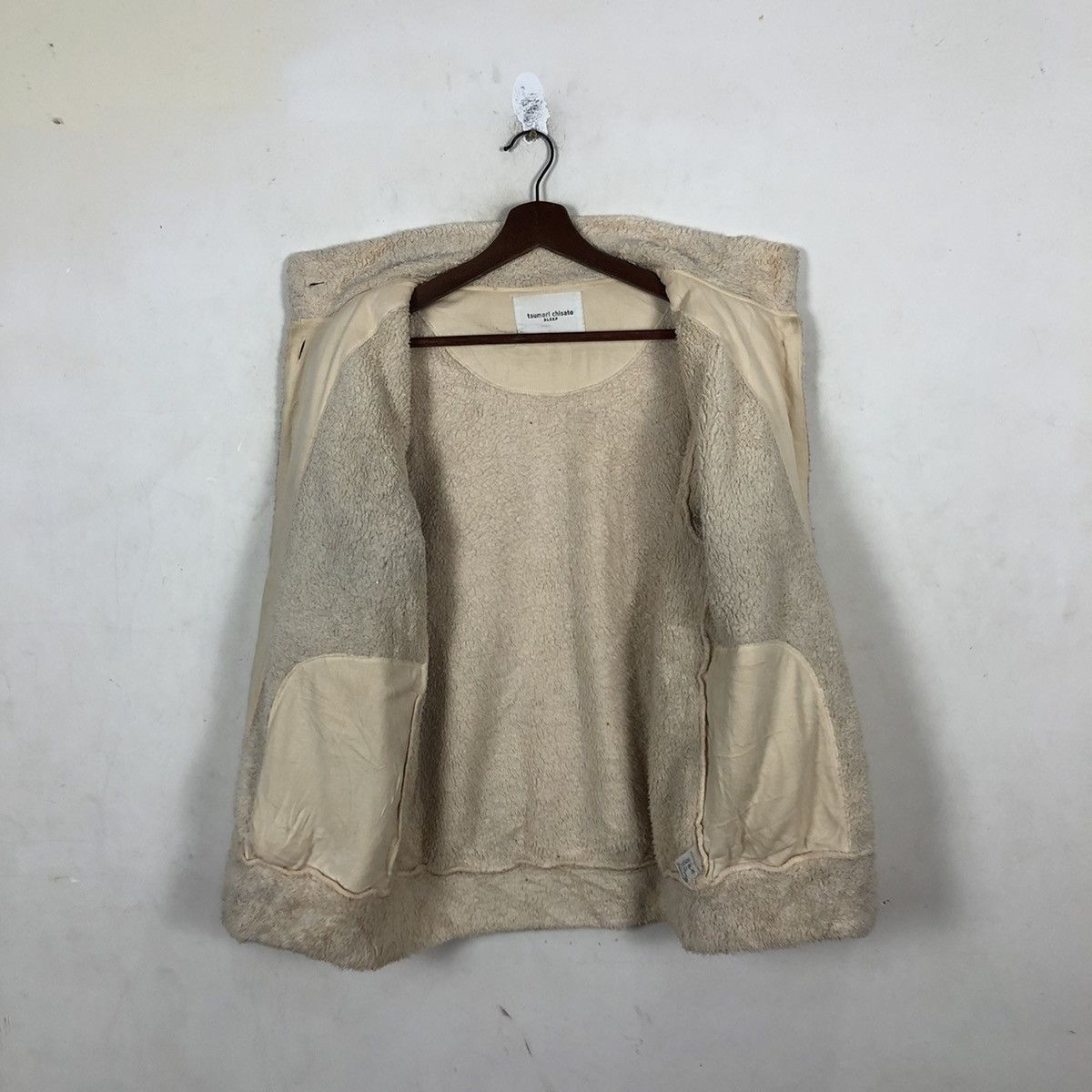 Issey Miyake TSUMORI CHISATO BY ISSEY MIYAKE FLEECE BUTTON JACKET Size US M / EU 48-50 / 2 - 6 Thumbnail