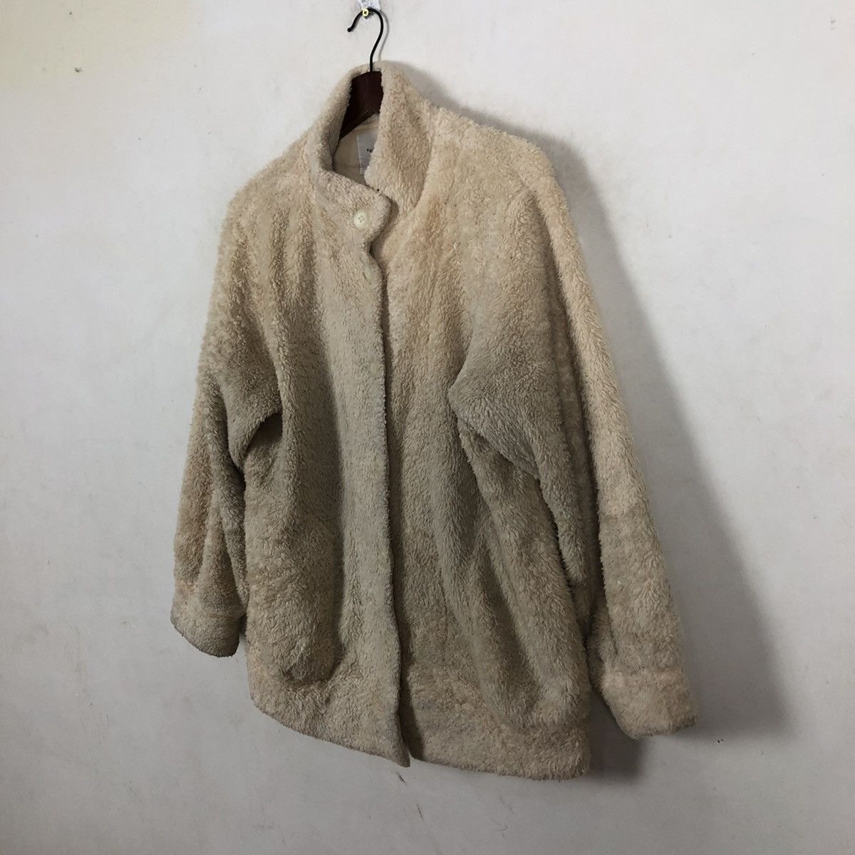 Issey Miyake TSUMORI CHISATO BY ISSEY MIYAKE FLEECE BUTTON JACKET Size US M / EU 48-50 / 2 - 2 Thumbnail
