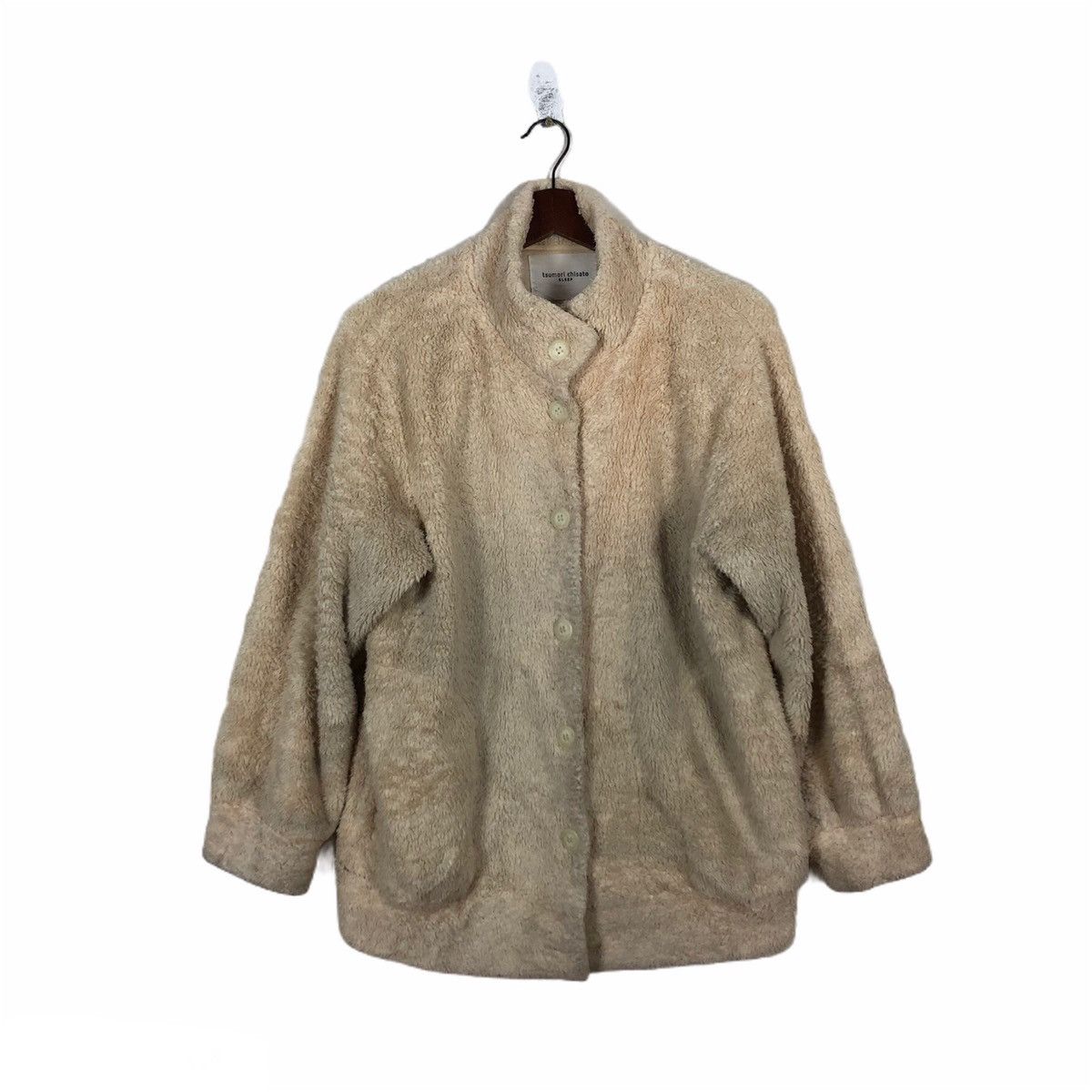 Issey Miyake TSUMORI CHISATO BY ISSEY MIYAKE FLEECE BUTTON JACKET Size US M / EU 48-50 / 2 - 1 Thumbnail