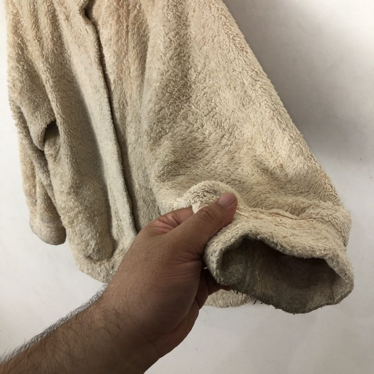 Issey Miyake TSUMORI CHISATO BY ISSEY MIYAKE FLEECE BUTTON JACKET Size US M / EU 48-50 / 2 - 4 Thumbnail