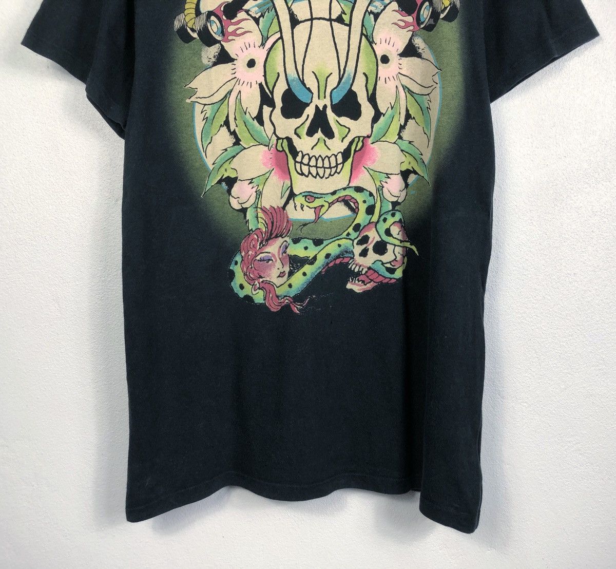 Ed Hardy Rare Ed Hardy X Christian Audigier Skulls Tee Size US M / EU 48-50 / 2 - 4 Thumbnail