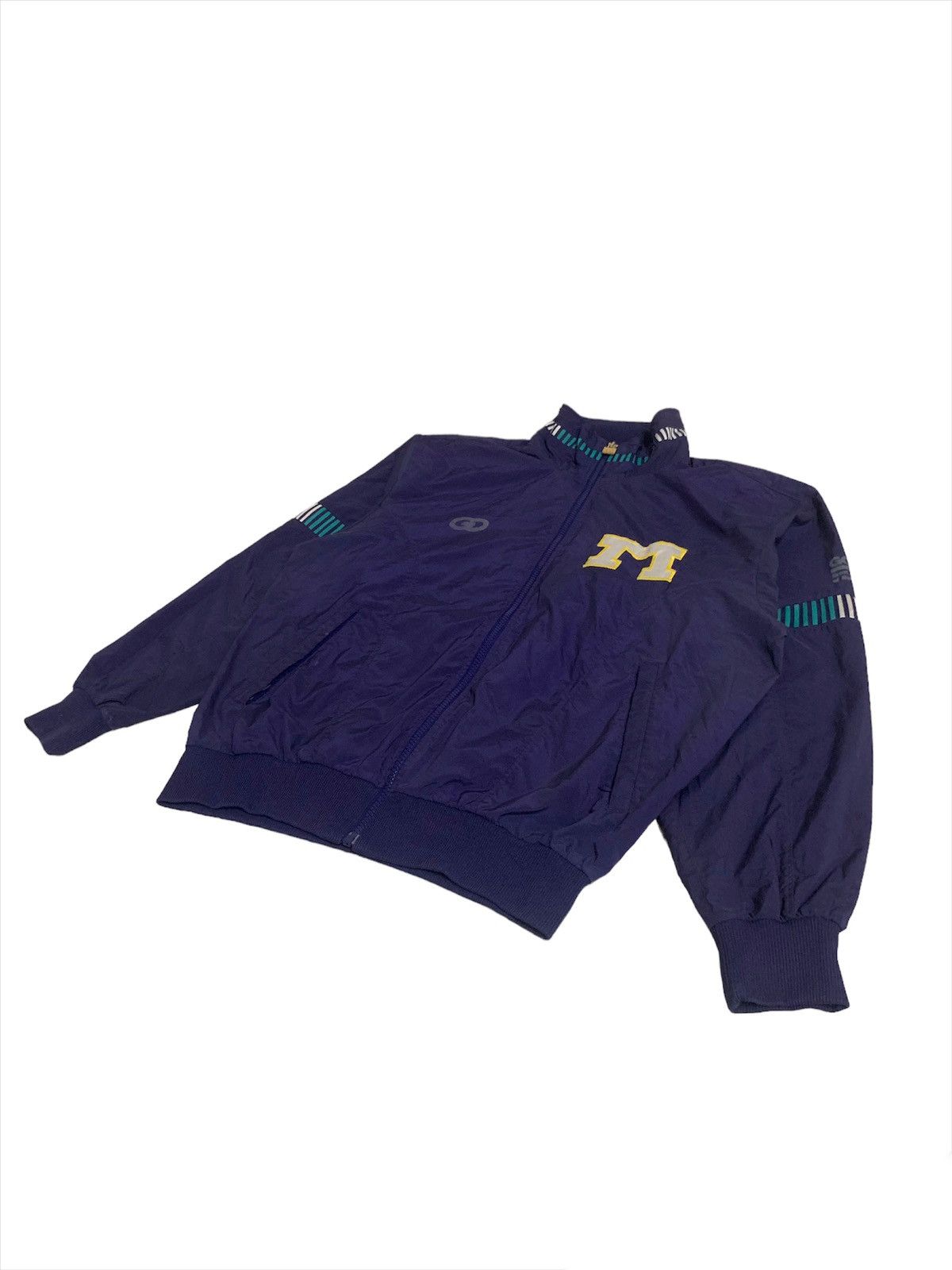 Asics × Japanese Brand Gona By Asics Windbreaker Sport Zipper Jacket Size US S / EU 44-46 / 1 - 3 Thumbnail