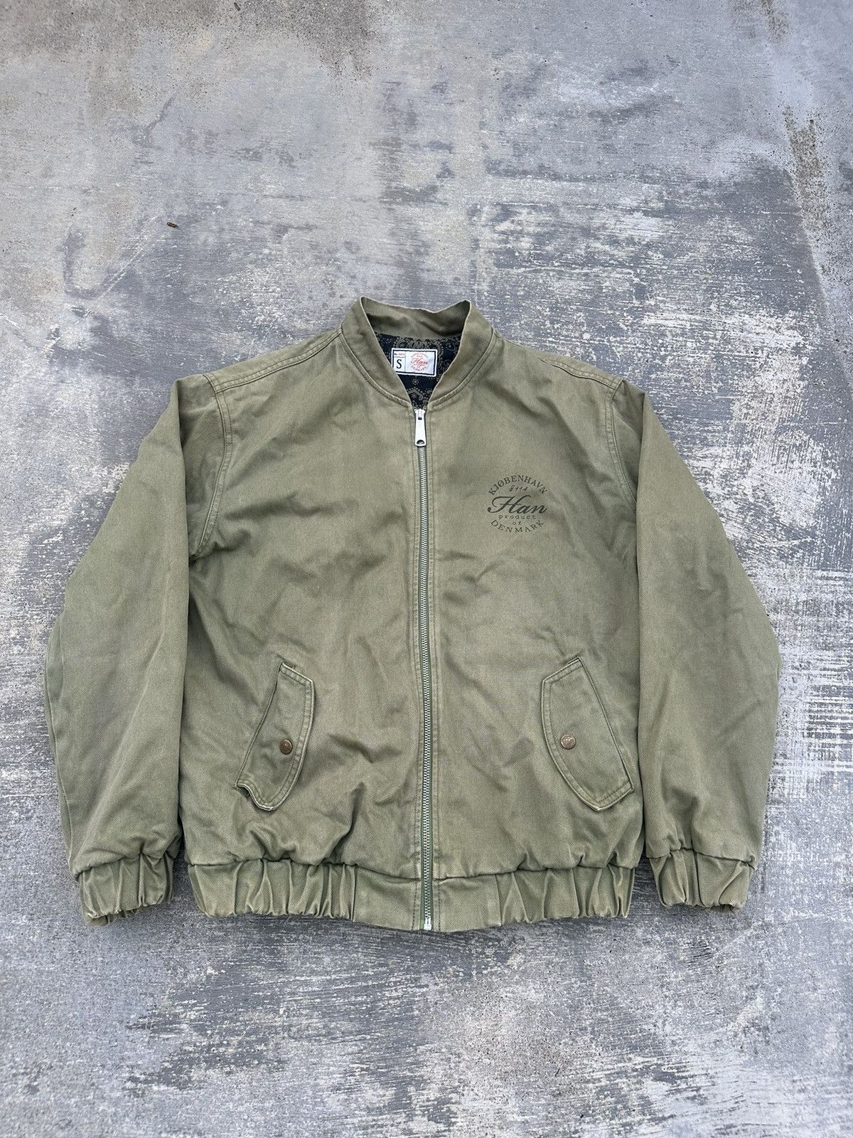 Han Kjobenhavn HAN KJOBENHAVN US ARMY SUN FADED FATIGUE GORPCORE GRUNGE Size US S / EU 44-46 / 1 - 2 Thumbnail