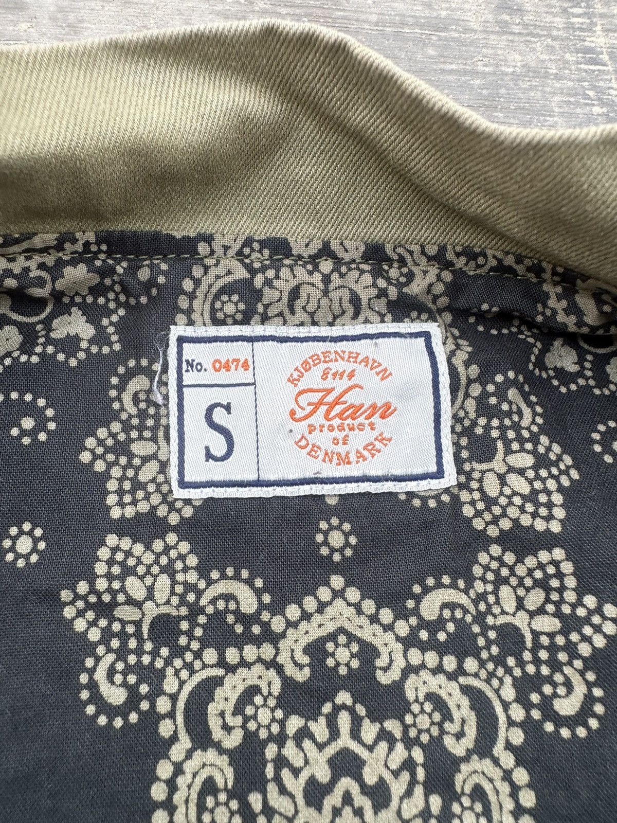 Han Kjobenhavn HAN KJOBENHAVN US ARMY SUN FADED FATIGUE GORPCORE GRUNGE Size US S / EU 44-46 / 1 - 5 Thumbnail