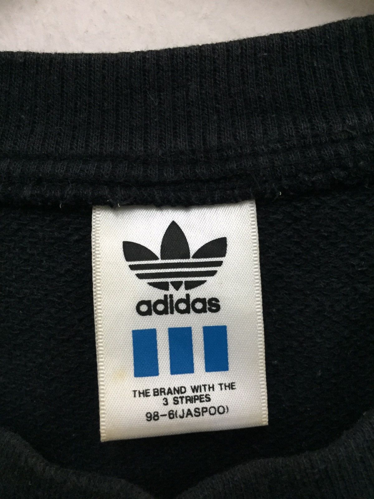 Adidas SICK🔥90s Adidas Trefoil Big Logo Embroidered Pullover Size US M / EU 48-50 / 2 - 3 Thumbnail