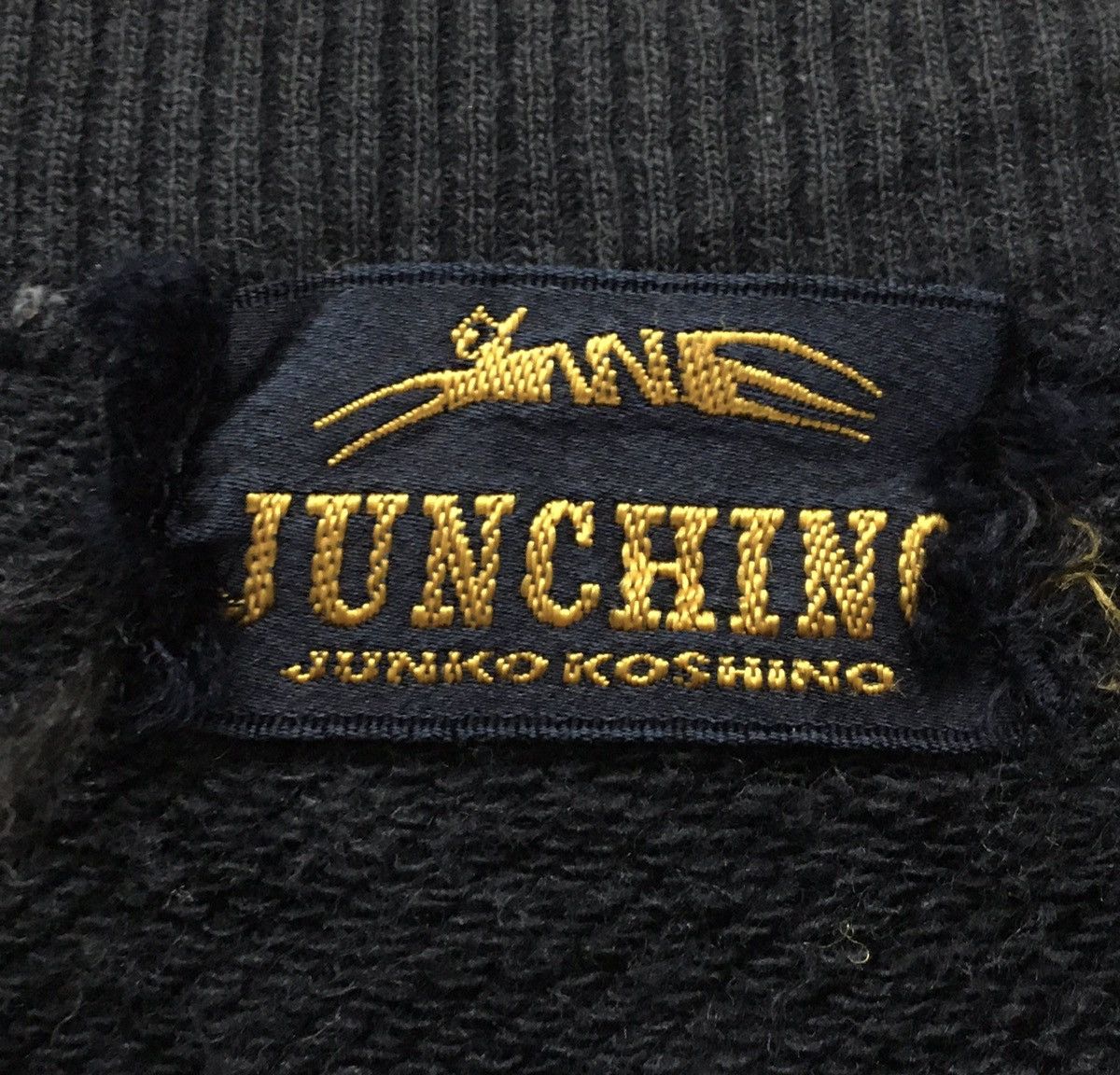 Junko Shimada Junchino By Junko Koshino Crewneck Sweatshirt Big Logo Size US M / EU 48-50 / 2 - 8 Thumbnail