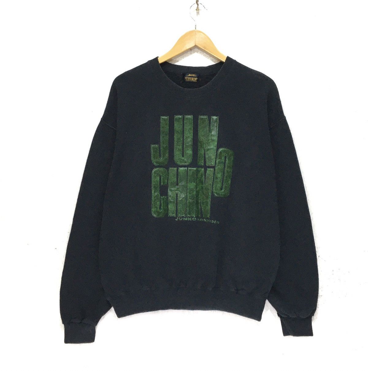 Junko Shimada Junchino By Junko Koshino Crewneck Sweatshirt Big Logo Size US M / EU 48-50 / 2 - 1 Thumbnail