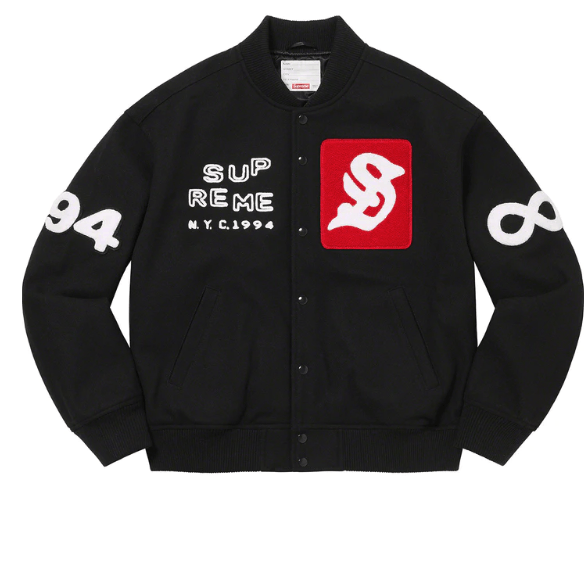Cactus Plant Flea Market × Supreme Supreme Tourist Varsity Jacket  