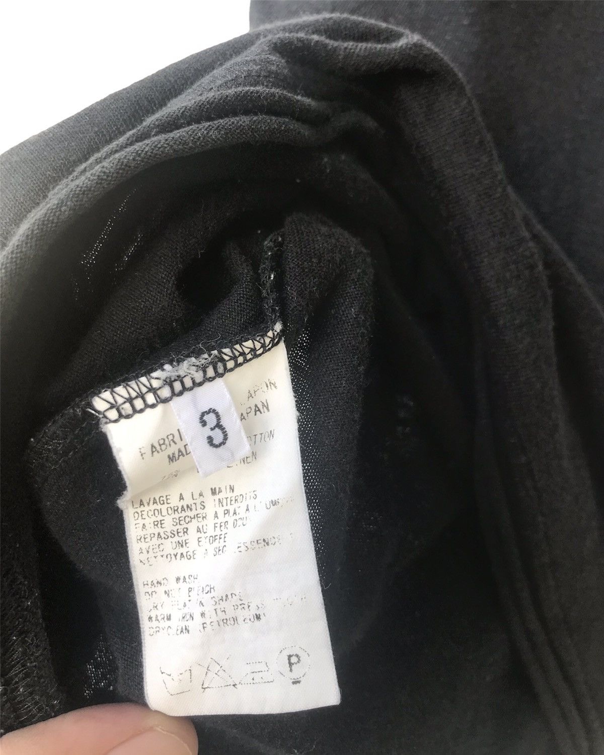 Y's × Y's for Men × Yohji Yamamoto Vintage Faded Y’s Yohji Yamamoto Cotton Linen T Shirt Size 3 Size US L / EU 52-54 / 3 - 6 Thumbnail
