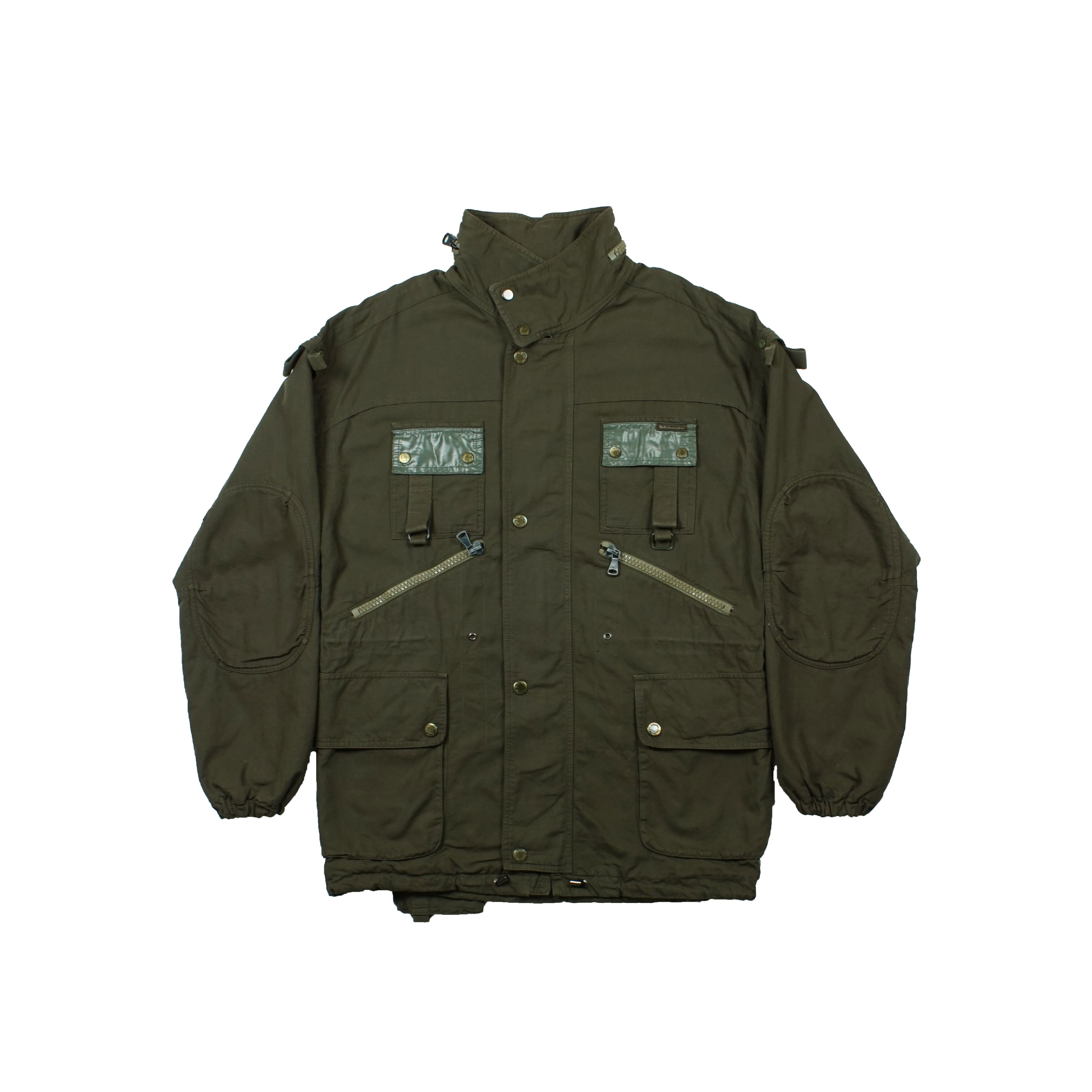 Pre-owned Dolce Gabbana X Military Dolce & Gabbana Archive Tactical Utility Parkas In Multicolor
