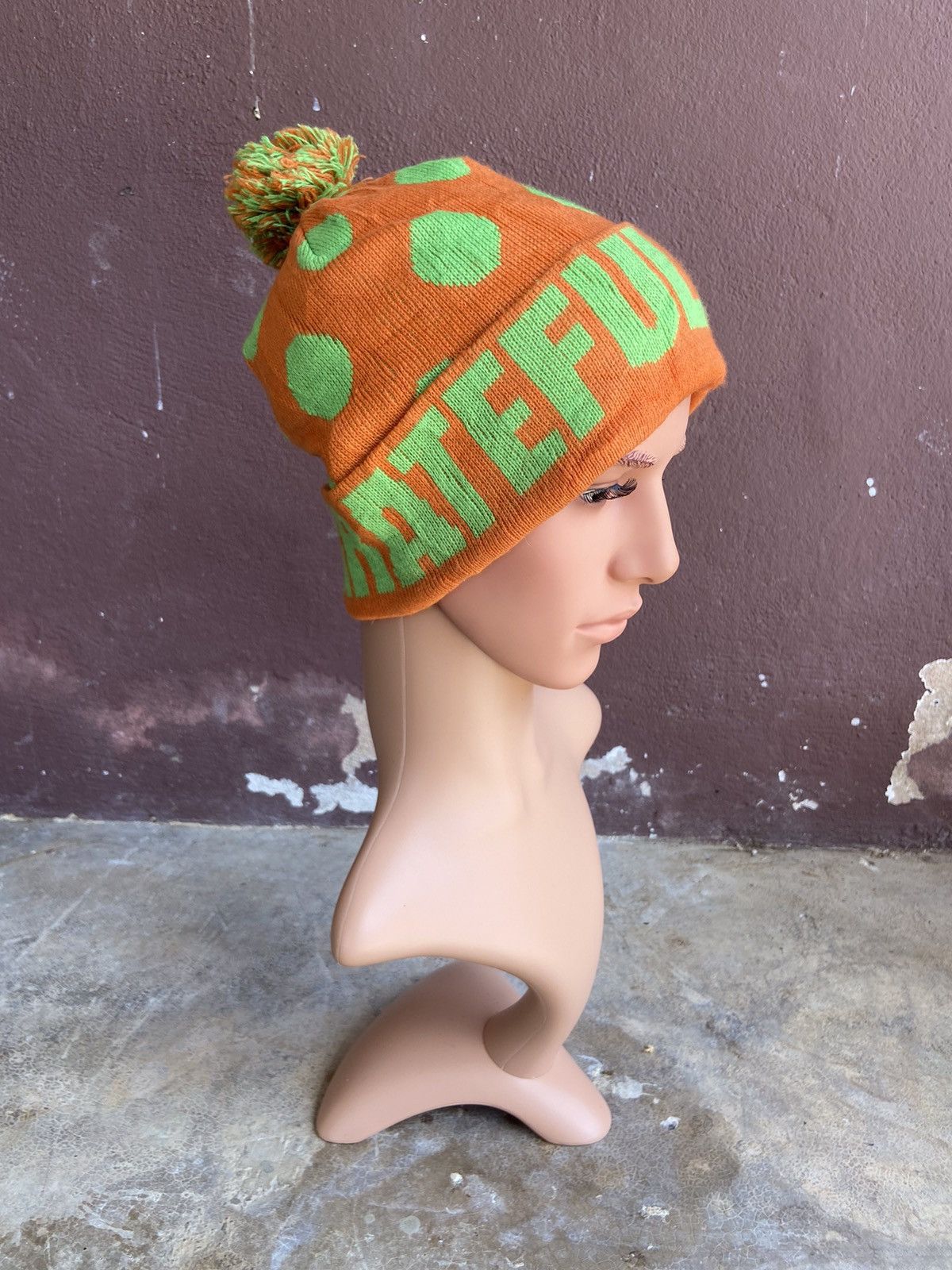 Band Tees Grateful Dead Polkadot Beanie Hat Size ONE SIZE - 4 Thumbnail