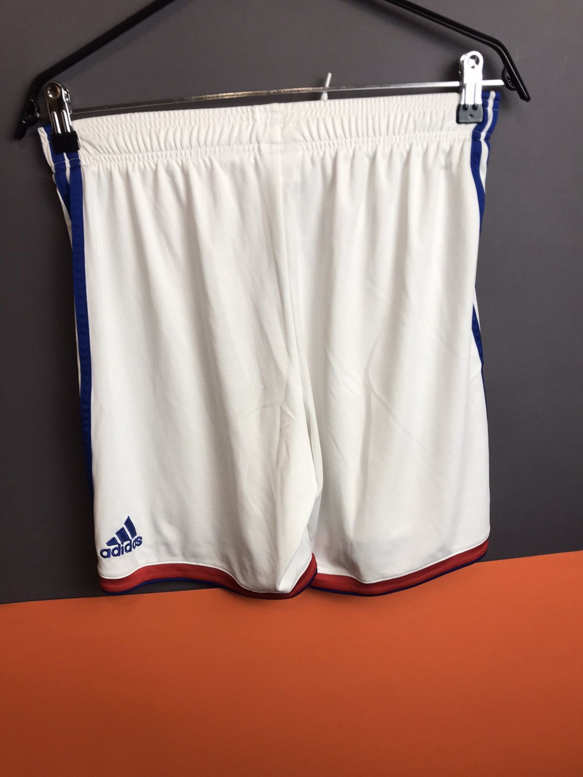 Adidas Olympique lyonnais shorts adidas Size US 30 / EU 46 - 6 Thumbnail