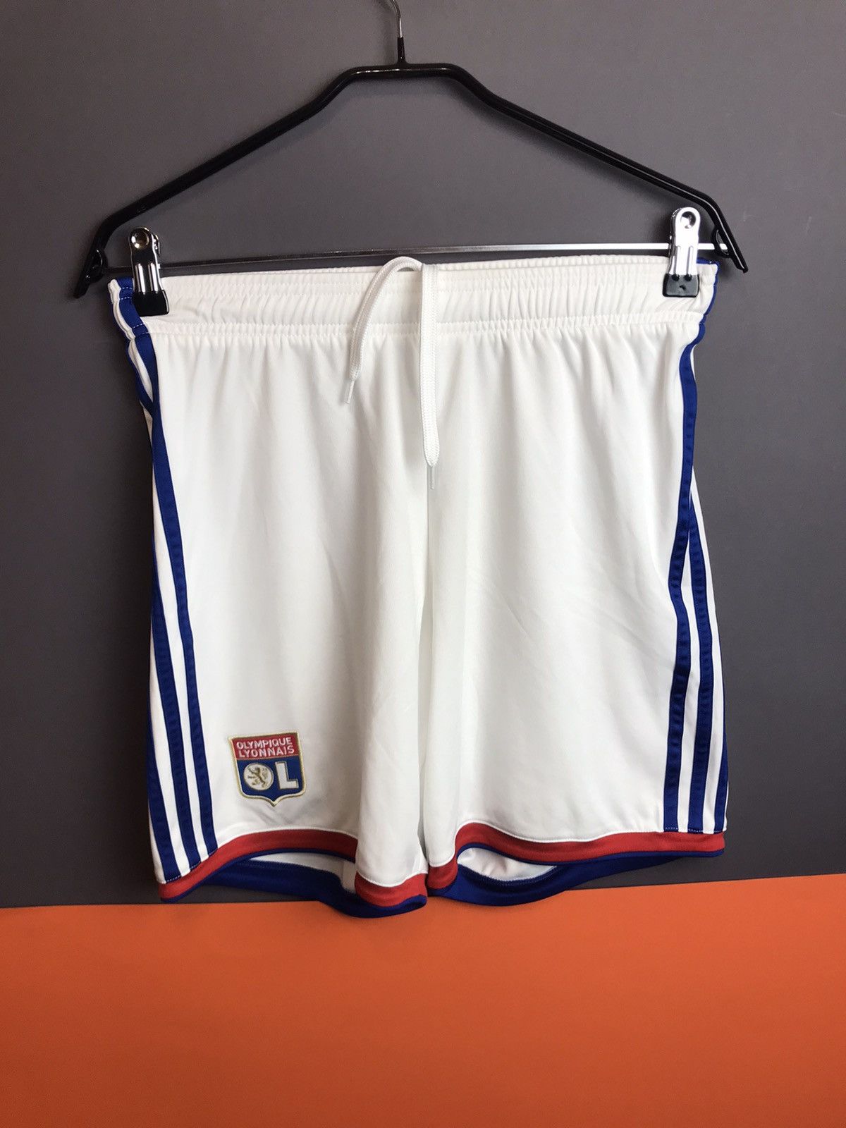 Adidas Olympique lyonnais shorts adidas Size US 30 / EU 46 - 1 Thumbnail