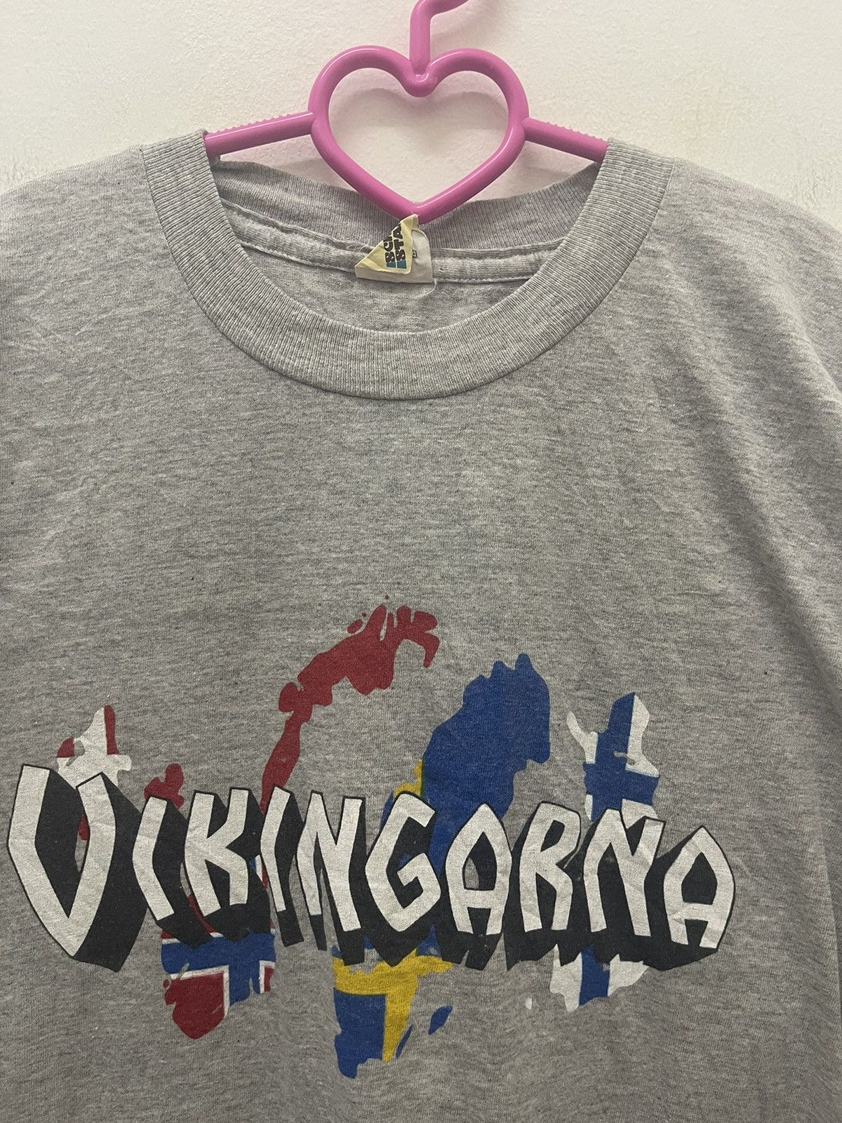 Band Tees Rare Vintage VIKINGARNA Swedish Dansband Tee Size US L / EU 52-54 / 3 - 2 Thumbnail