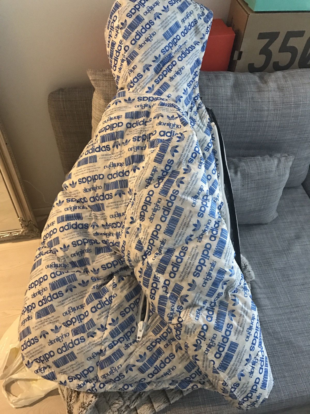 Alexander wang adidas puffer on sale