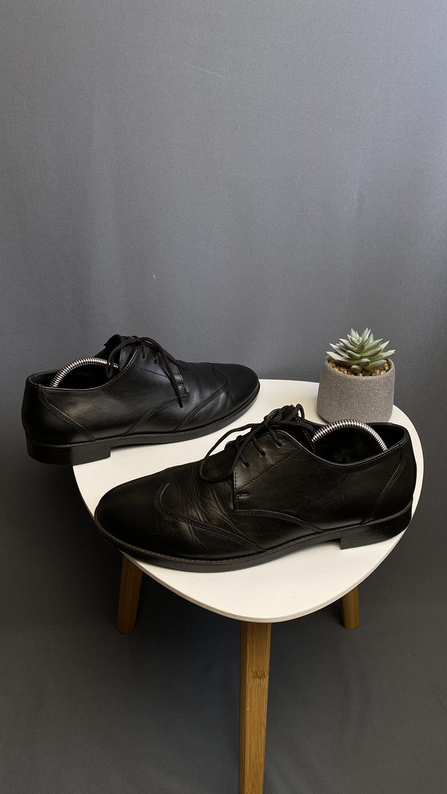 Armani Armani Collezioni leather shoes 👞 Size US 9 / EU 42 - 3 Thumbnail