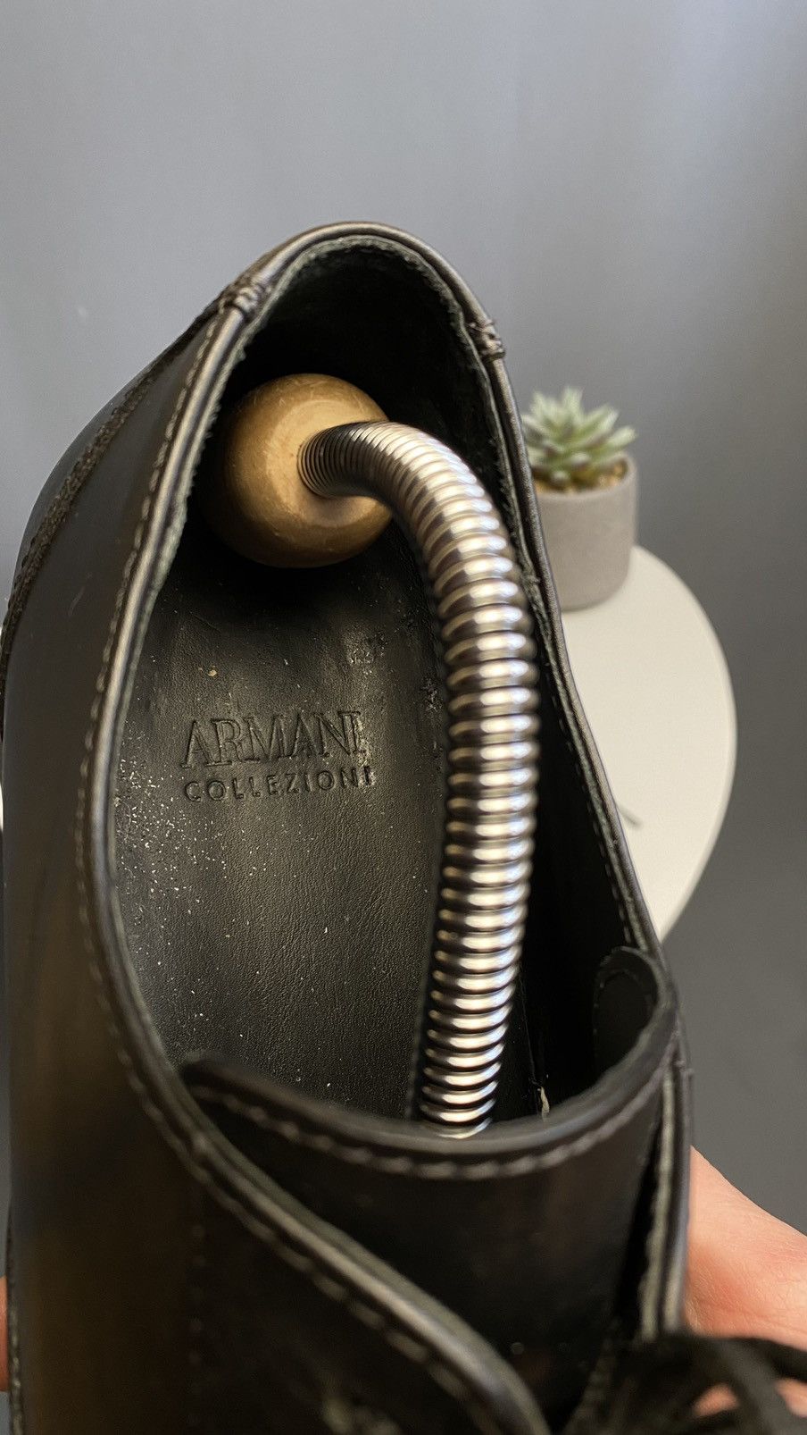 Armani Armani Collezioni leather shoes 👞 Size US 9 / EU 42 - 8 Thumbnail