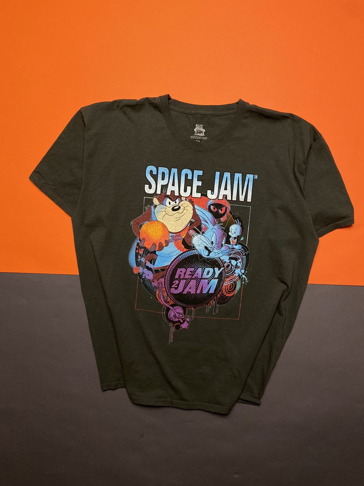 Band Tees × Warner Bros Space Jam Rune Squad T-shirts Size US XL / EU 56 / 4 - 1 Thumbnail