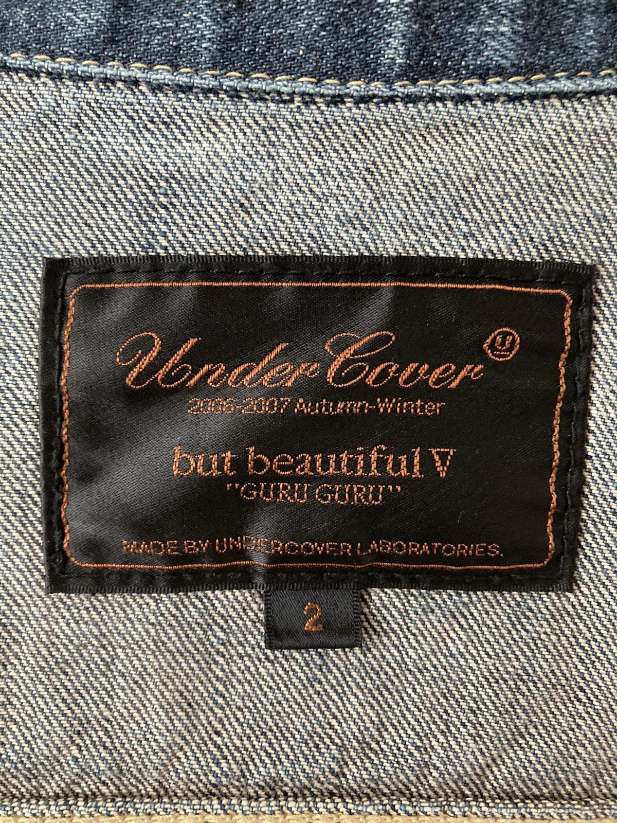 Undercover Undercover Bug/Insect/Apple Denim Jacket AW06 BBV Guruguru Size XS / US 0-2 / IT 36-38 - 19 Thumbnail