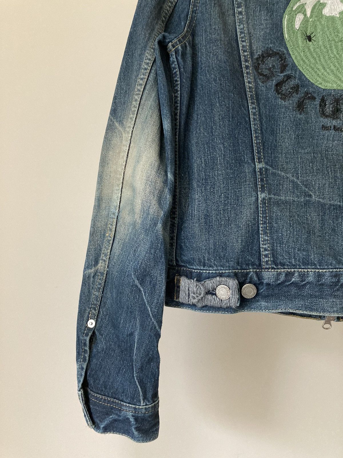 Undercover Undercover Bug/Insect/Apple Denim Jacket AW06 BBV Guruguru Size XS / US 0-2 / IT 36-38 - 10 Thumbnail
