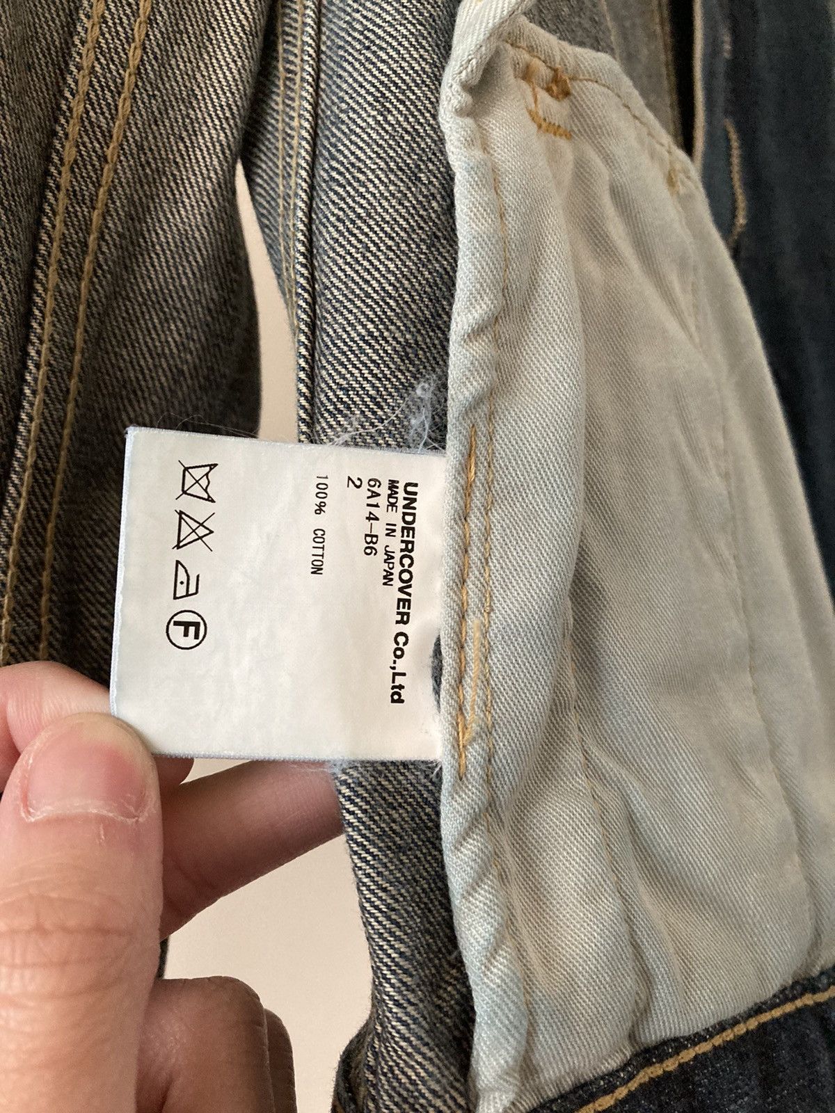 Undercover Undercover Bug/Insect/Apple Denim Jacket AW06 BBV Guruguru Size XS / US 0-2 / IT 36-38 - 14 Thumbnail