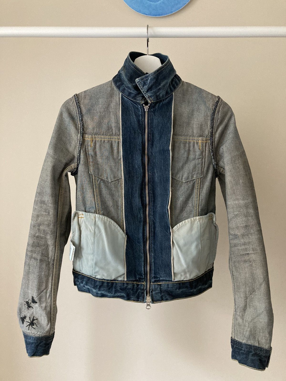 Undercover Undercover Bug/Insect/Apple Denim Jacket AW06 BBV Guruguru Size XS / US 0-2 / IT 36-38 - 12 Thumbnail