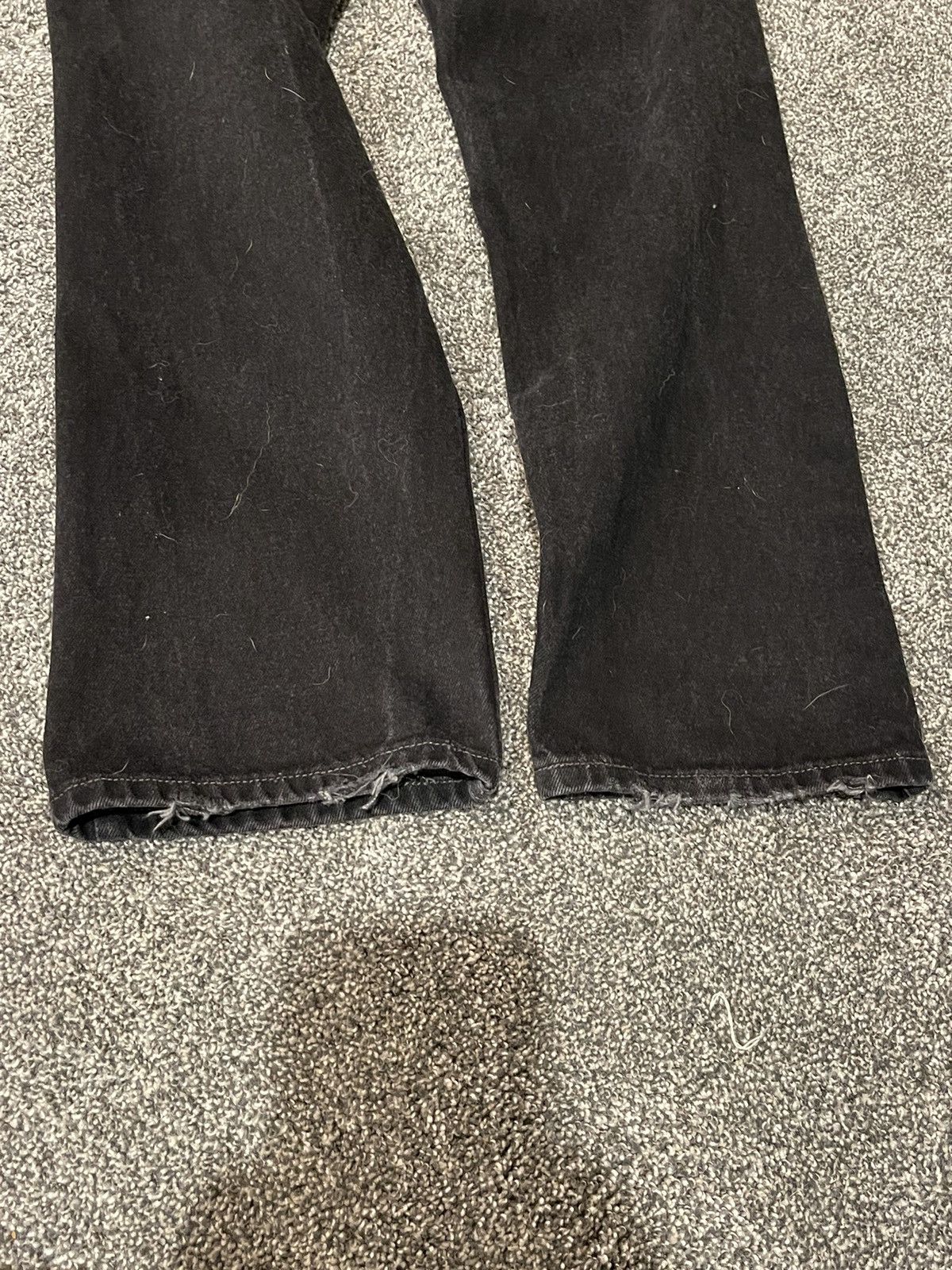 Levi's × Vintage Wide Leg 1996 Vintage Levi’s 565 Distressed Denim Size US 28 / EU 44 - 9 Thumbnail