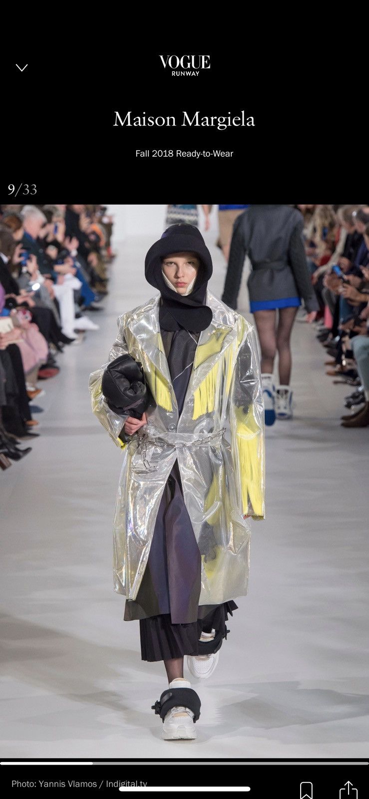 Maison Margiela FW18 Runway Sample PVC Fringe Western Gown Size S / US 4 / IT 40 - 14 Thumbnail