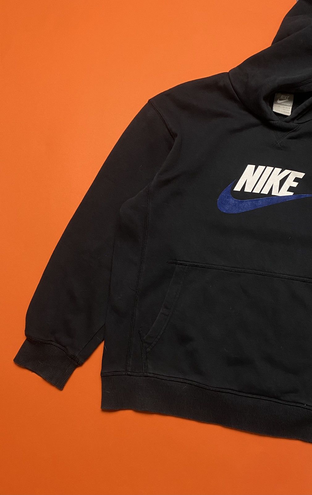 Nike × Vintage Vintage Nike Hoodies velvet logo Size US S / EU 44-46 / 1 - 3 Thumbnail