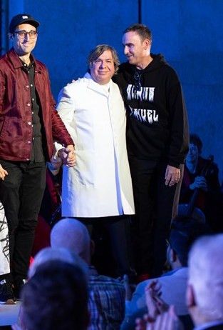 Calvin Klein 205W39NYC × Raf Simons 1 of 1 Friends and Family Glass Handel Promo Hoodie Size US S / EU 44-46 / 1 - 2 Thumbnail