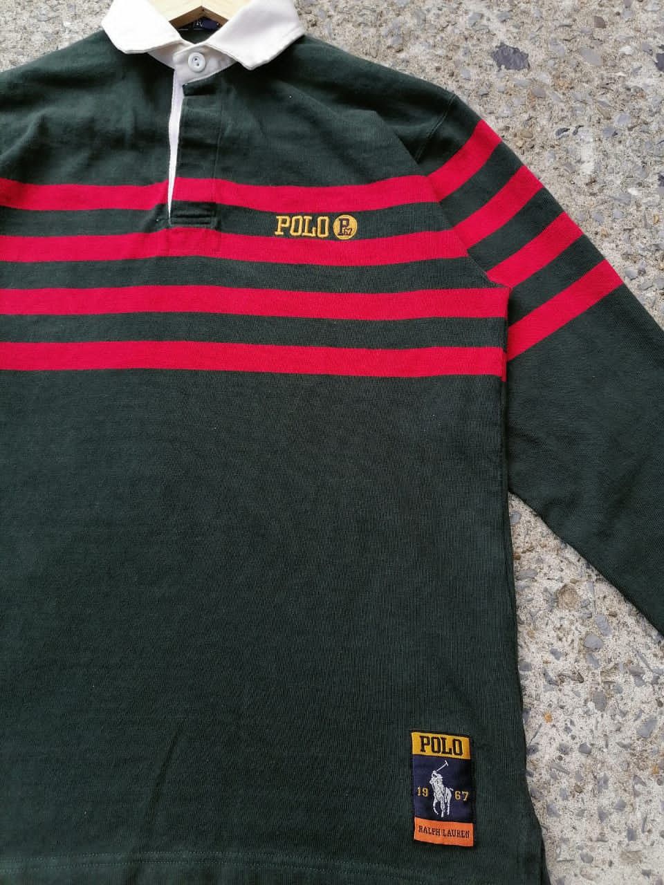 Polo Ralph Lauren Polo Ralph Lauren Rugby Longsleeve Size US S / EU 44-46 / 1 - 2 Thumbnail