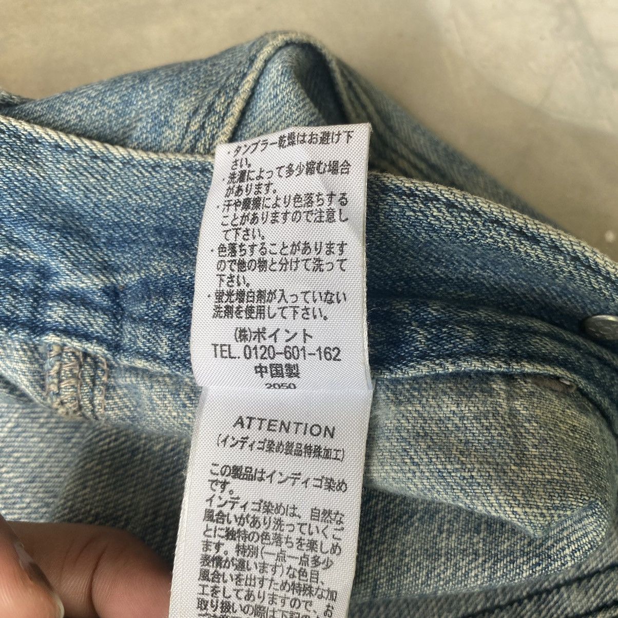 Japanese Brand × Vintage Vintage Japanese denim baggy jeans carpenter wide leg Size US 34 / EU 50 - 8 Thumbnail